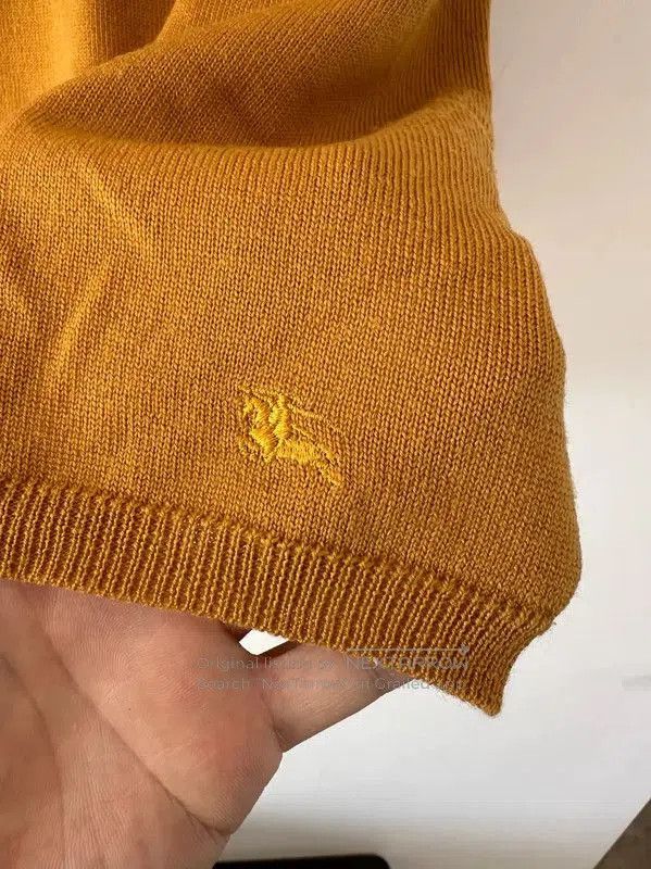 Burberry Burberry Yellow Knit Top for Women. Size L / US 10 / IT 46 - 6 Thumbnail