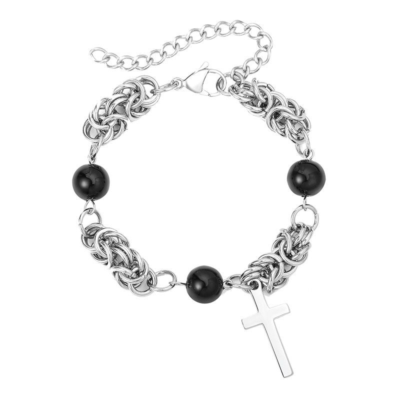 Jewelry Cross Rare Bracelet Y2K Punk Chain Gotch Bracelets Chains Size ONE SIZE - 5 Thumbnail
