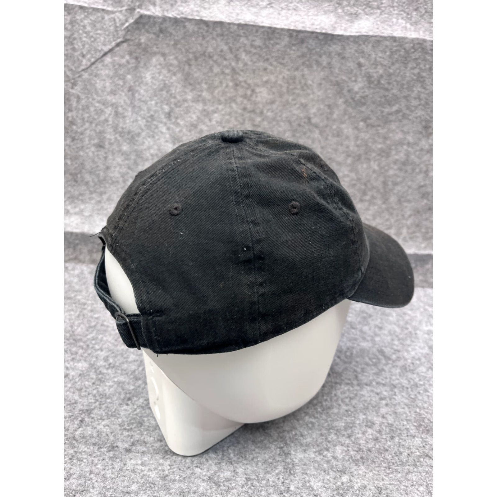 Nike Nike Hat Cap Strap Back Adult One Size Black Heritage86 Cotton Poly Lined Golf Size ONE SIZE - 7 Thumbnail