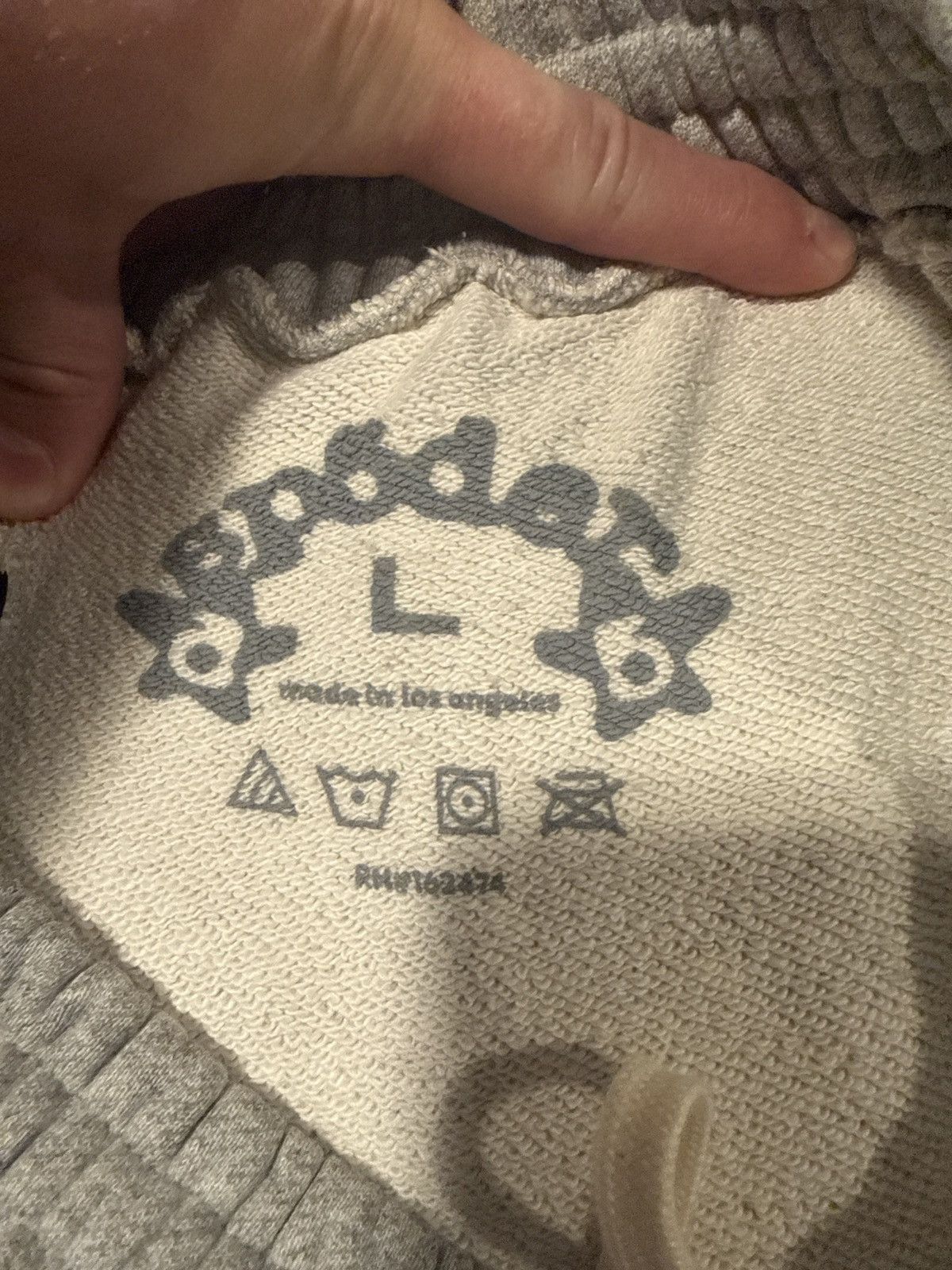 Sp5der Sp5der OG web logo sweat short Size US 32 / EU 48 - 3 Thumbnail