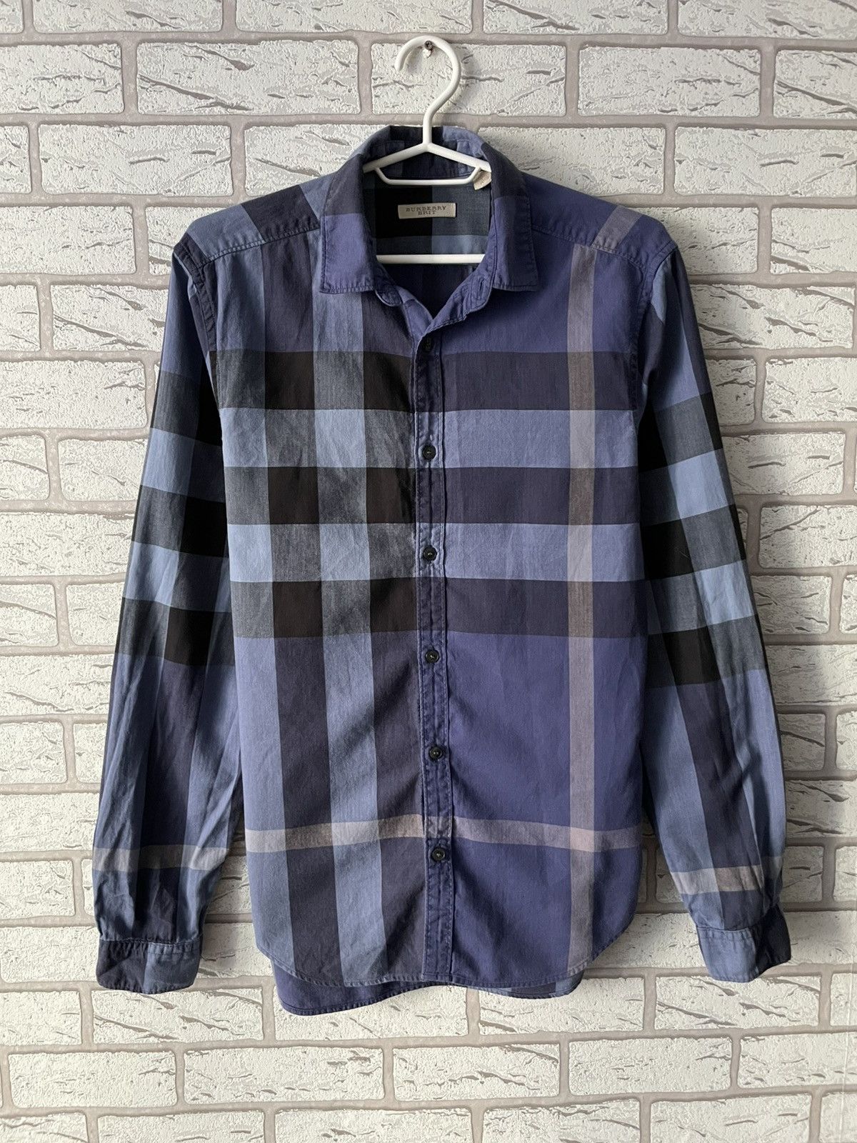 Burberry Burberry Brit Button-Up Shirt Blue Nova Check Size US S / EU 44-46 / 1 - 3 Thumbnail