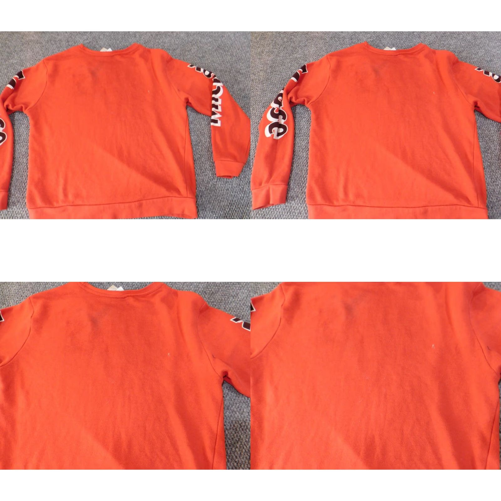 Disney Disney Mickey Mouse Womens Sweater Large Red Crewneck Pullover Knit Cotton Polyester Stretch Size L / US 10 / IT 46 - 8 Thumbnail
