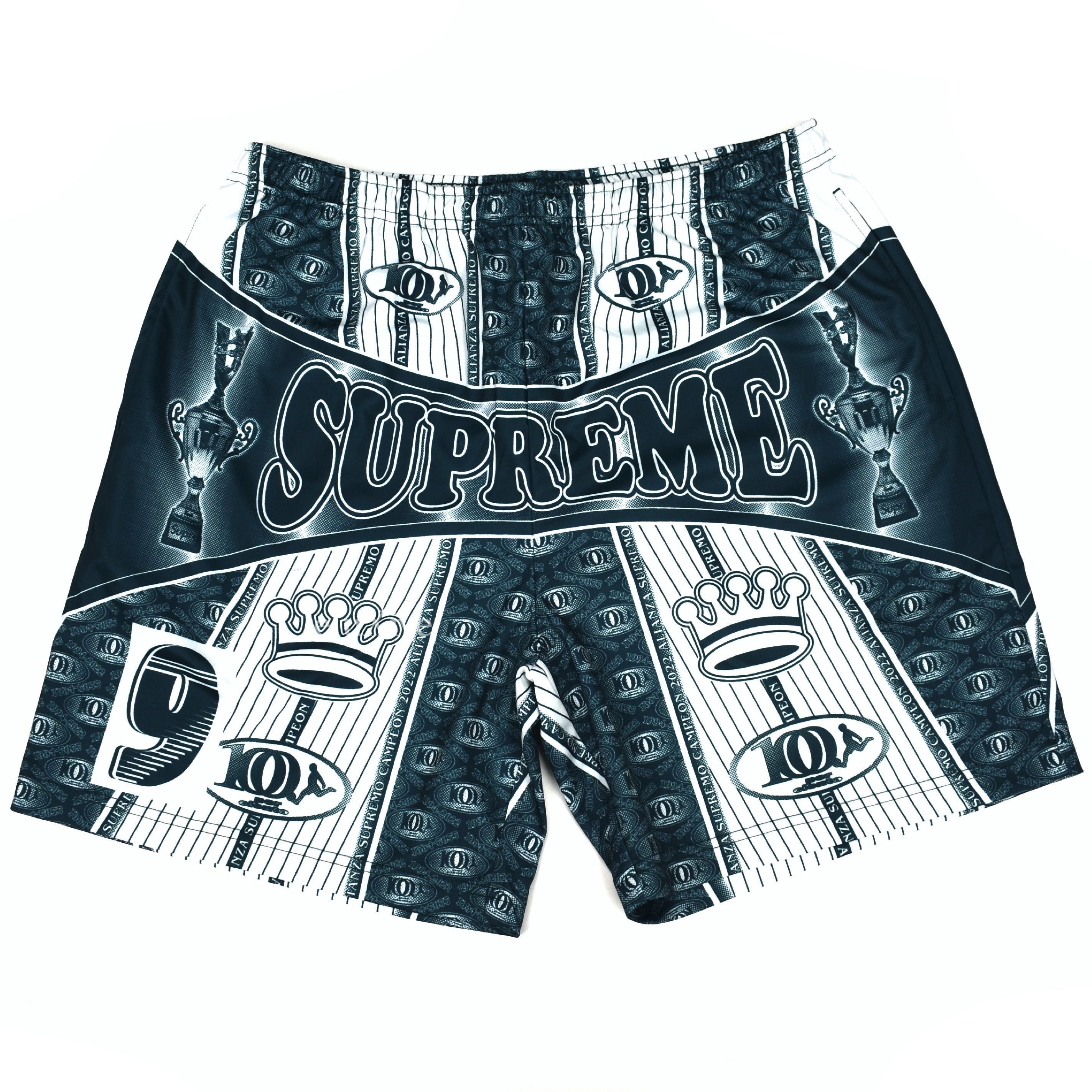 Supreme Supreme Arabic Logo Soccer Short | Grailed