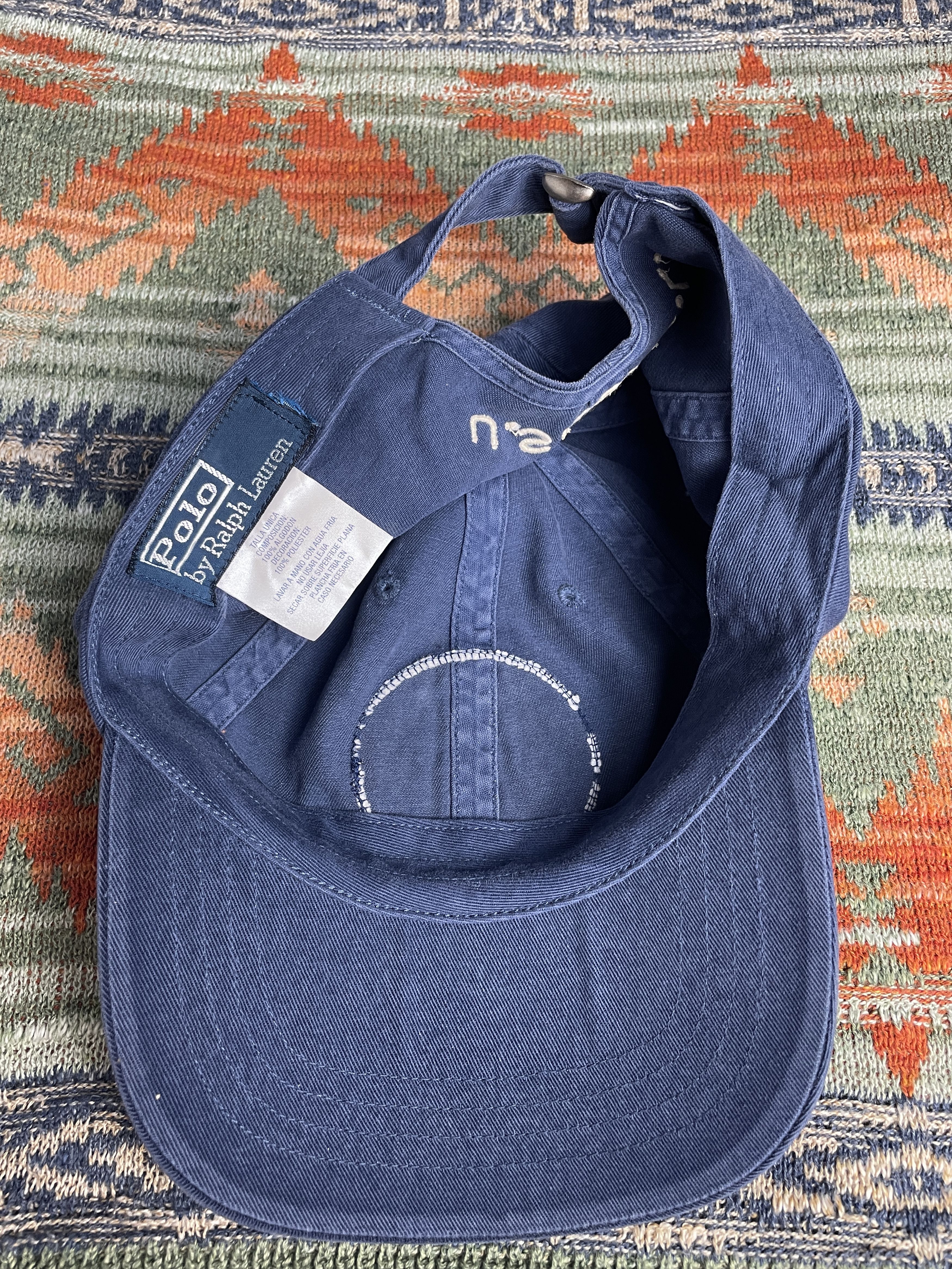 Polo Ralph Lauren Polo Ralph Lauren Rare Leather Baseball Hat cap Size ONE SIZE - 6 Thumbnail