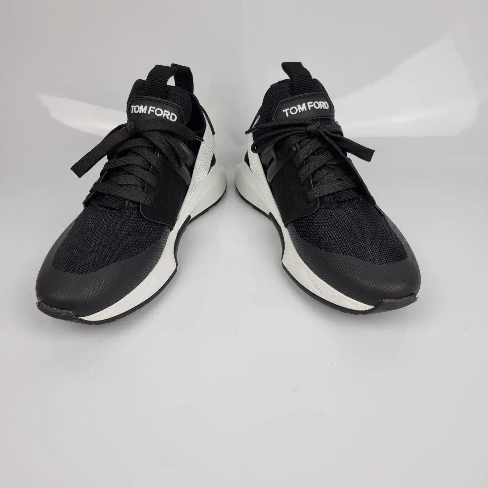 Tom Ford Tom Ford Alcantara Black Sneakers New Size US 10.5 / EU 43-44 - 8 Thumbnail