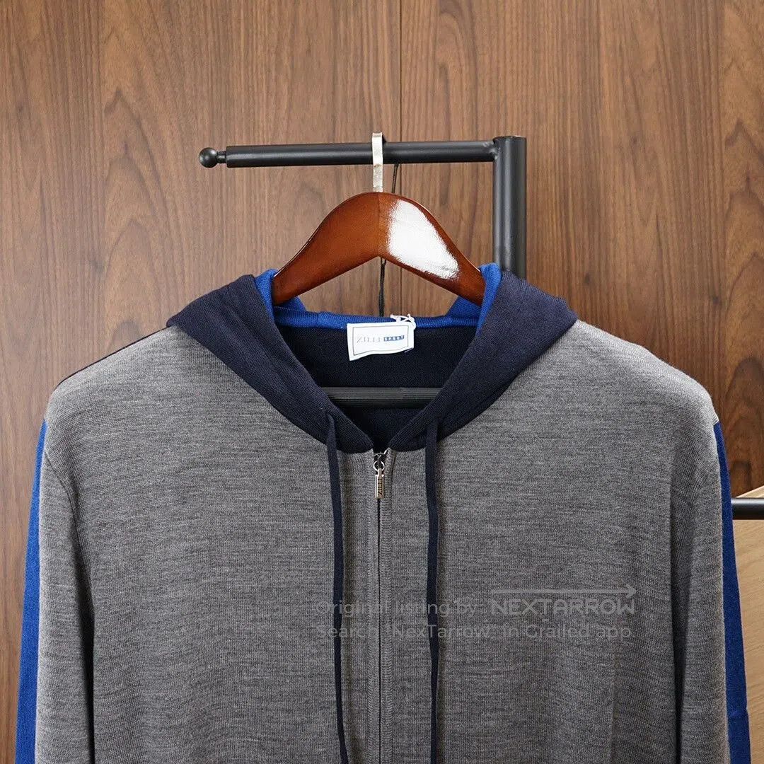 Zilli ZILLI Hooded Sports Tracksuit Set. Size US 44 / EU 60 - 5 Thumbnail