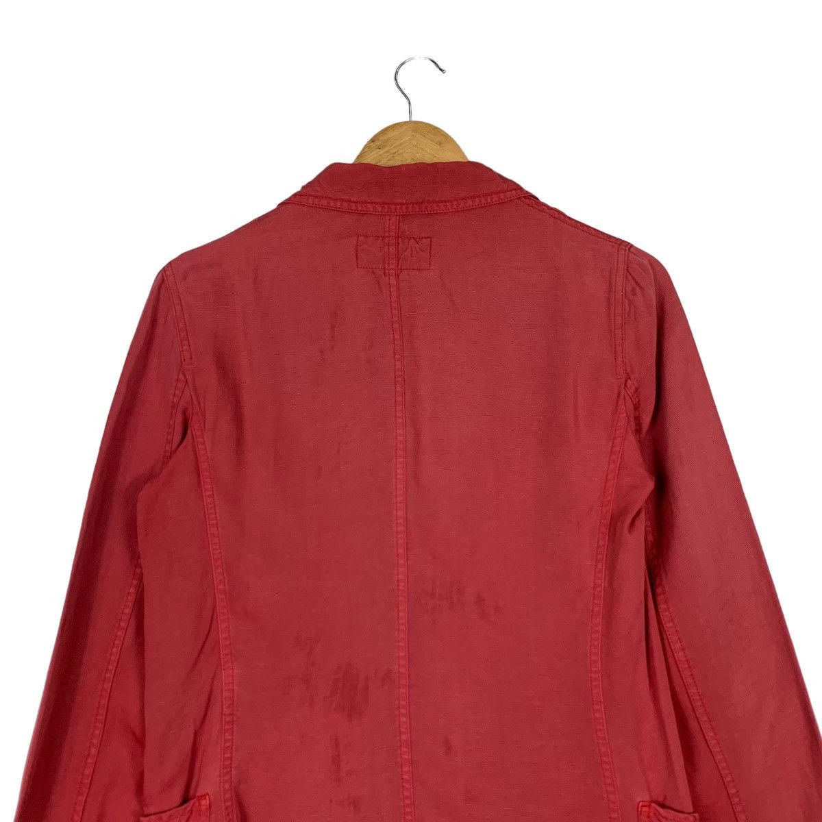 Armani ARMANI JEANS Red Casual Jacket #1171-C54 Size S / US 4 / IT 40 - 21 Thumbnail
