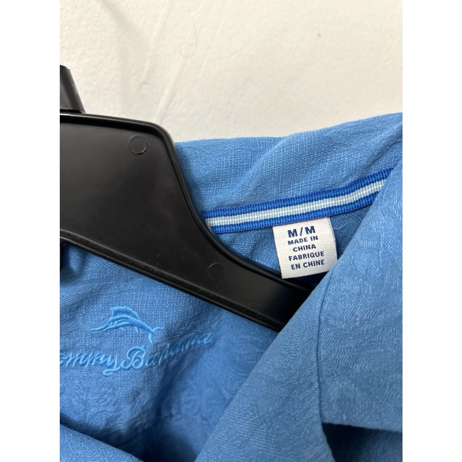 Tommy Bahama Tommy Bahama Shirt Mens Medium Blue 100% Silk Tropical Button Up Short Sleeve Size US M / EU 48-50 / 2 - 7 Thumbnail