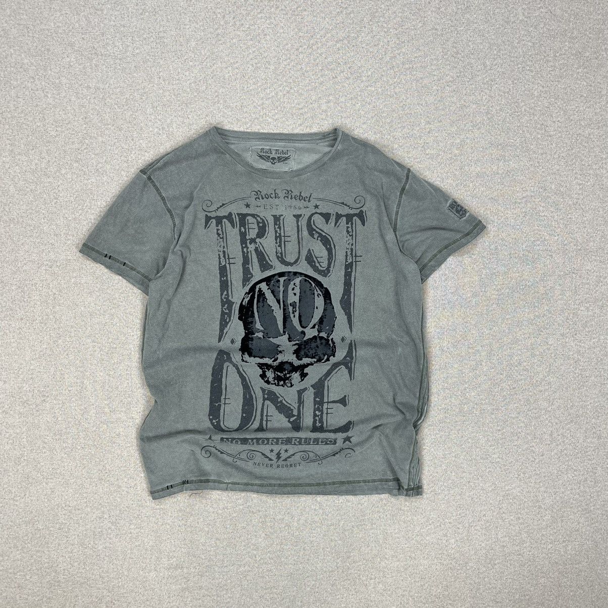 Affliction × Vintage VINTAGE AFFLICTION STYLE ROCK REBEL TEE T-SHIRT Size US L / EU 52-54 / 3 - 1 Thumbnail