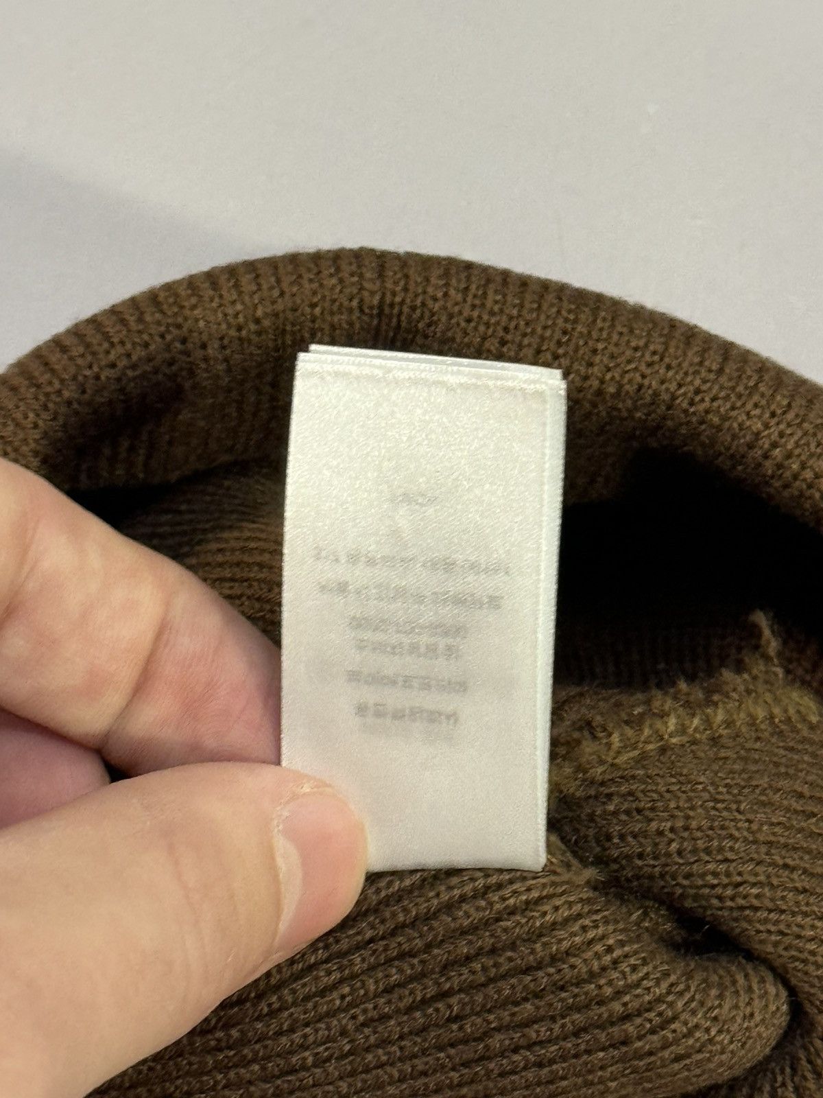 Supreme Fw24 Supreme Crest Beanie(Brown/OS) Size ONE SIZE - 12 Thumbnail