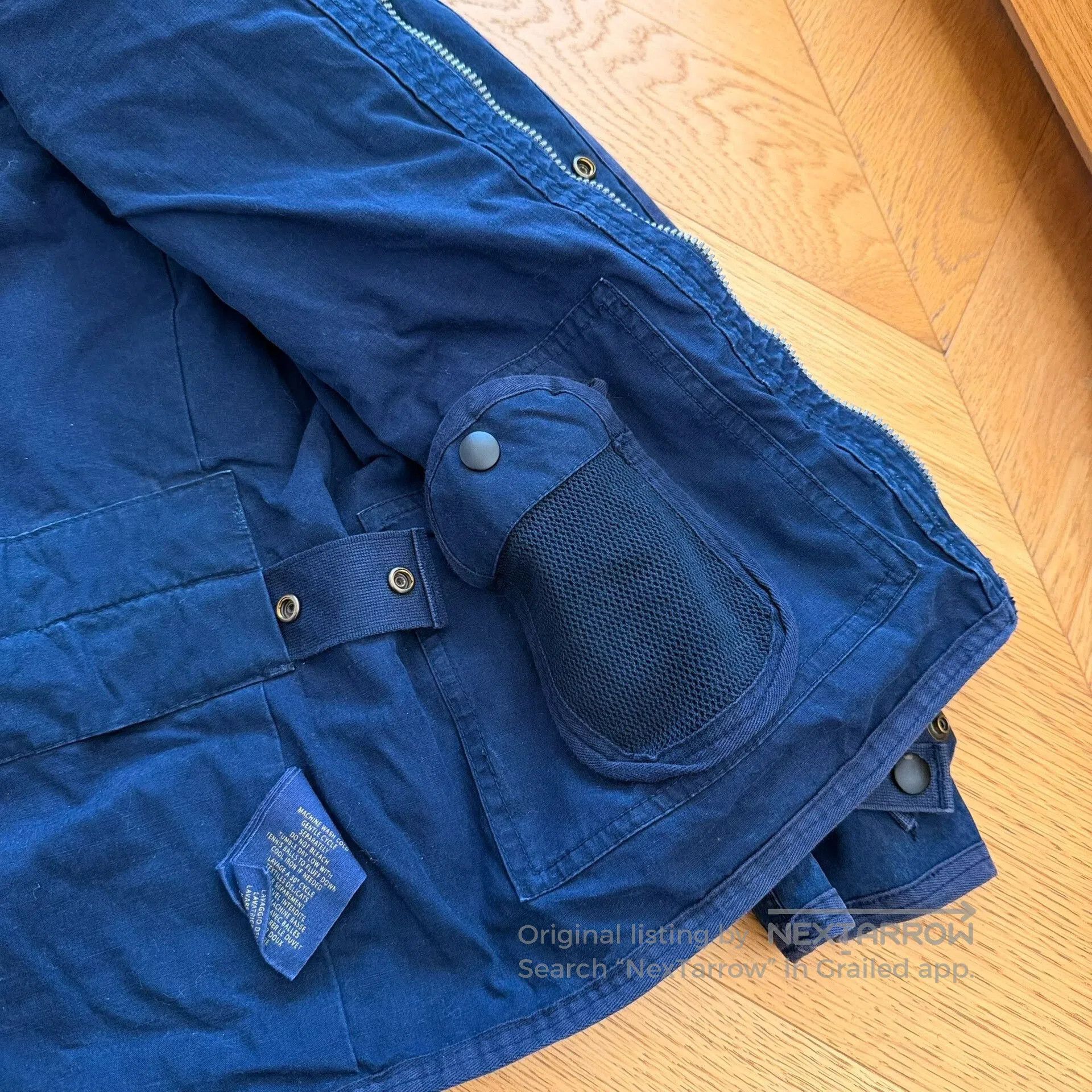 Rugby Ralph Lauren Early Rugby Blue Hooded Jacket. Size US S / EU 44-46 / 1 - 5 Thumbnail