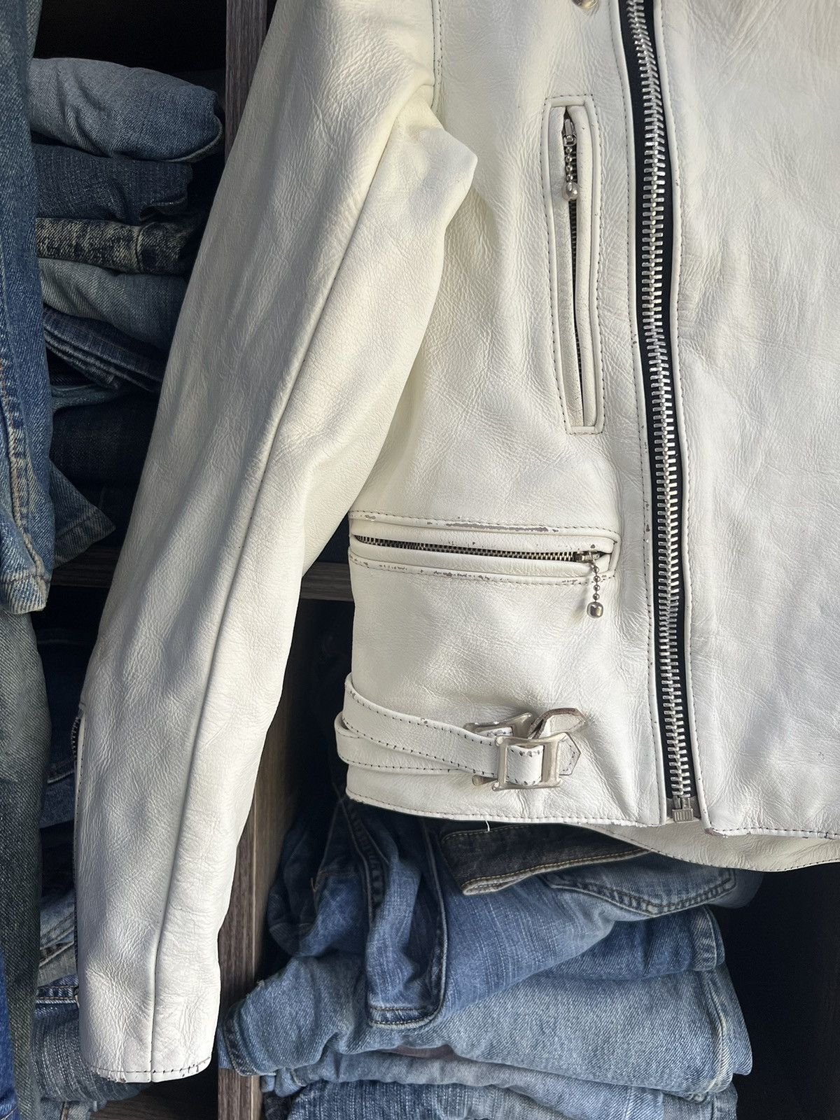 Other 🔥Made In England For Your Unholy Life Biker Jacket Size US XS / EU 42 / 0 - 6 Thumbnail