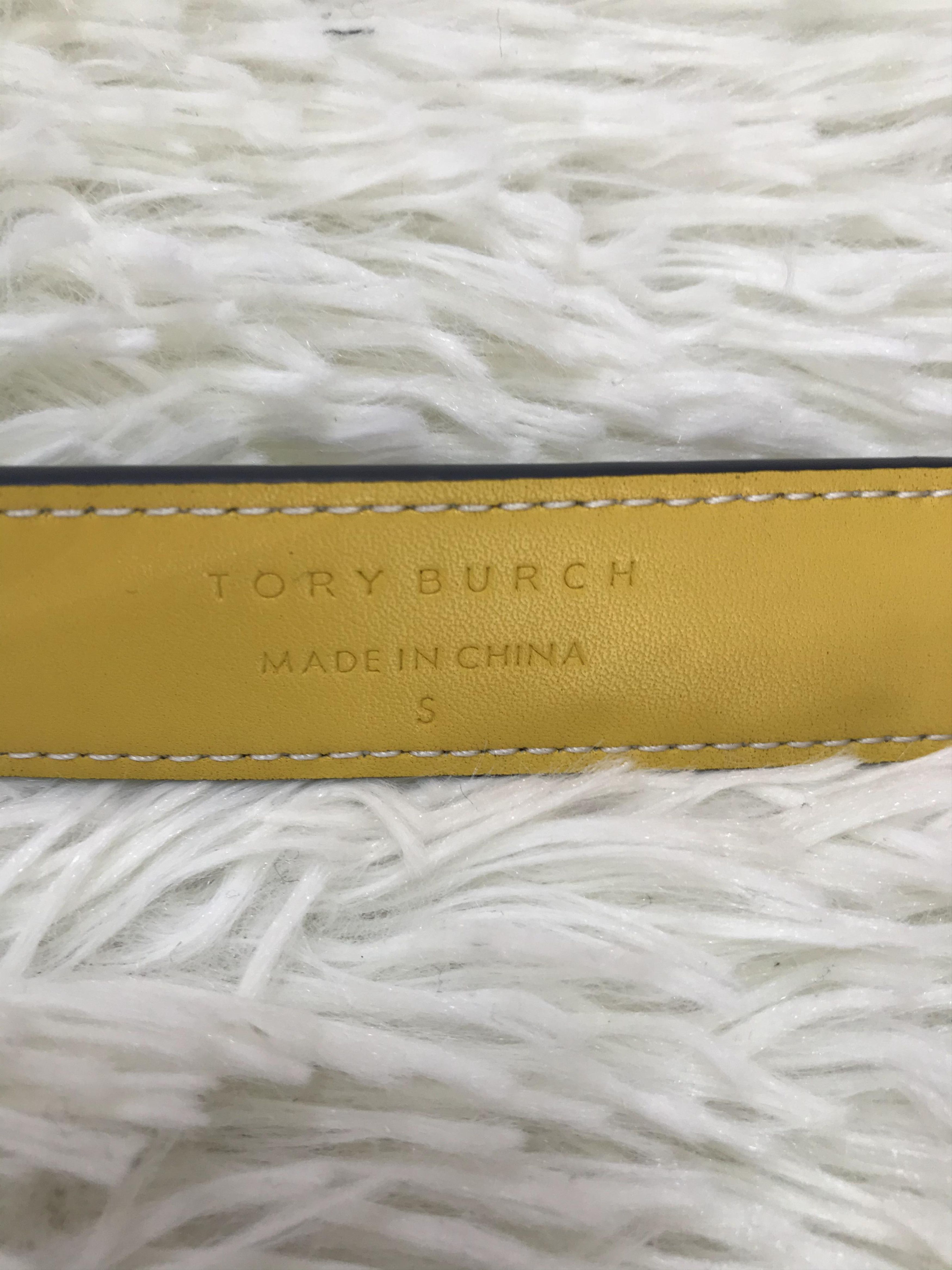 Tory Burch Tory Burch women's T Monogram Jacquard Belt Size ONE SIZE - 8 Thumbnail