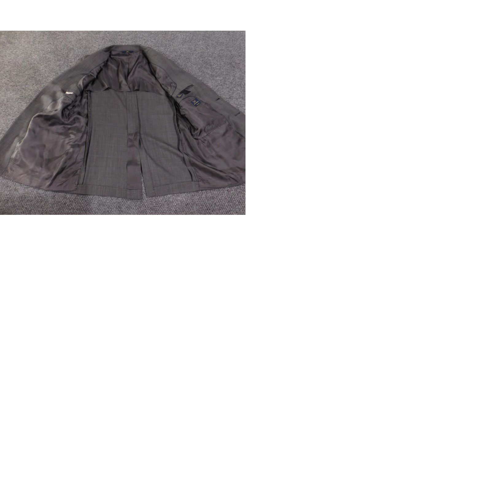 Brooks Brothers VINTAGE Brooks Brothers 346 Sport Coat Mens 41 Gray Plaid Two Button Blazer Suit Jacket Size 42R - 10 Thumbnail