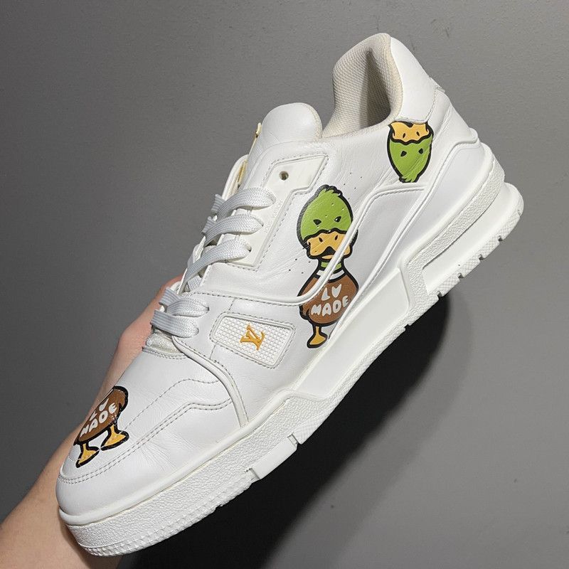 Louis Vuitton Nigo x Louis Vuitton Trainer Sneakers for Men -2508 Size US 8 / EU 41 - 5 Thumbnail