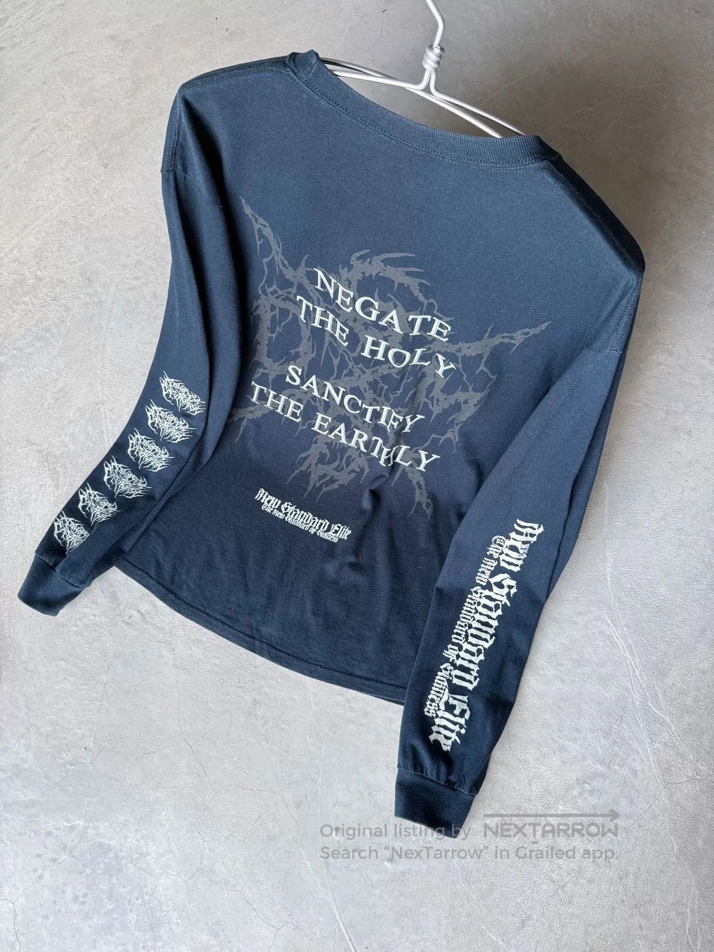 Vintage Vintage 00s Abhorrent Castigation Band Tee. Size US L / EU 52-54 / 3 - 9 Thumbnail