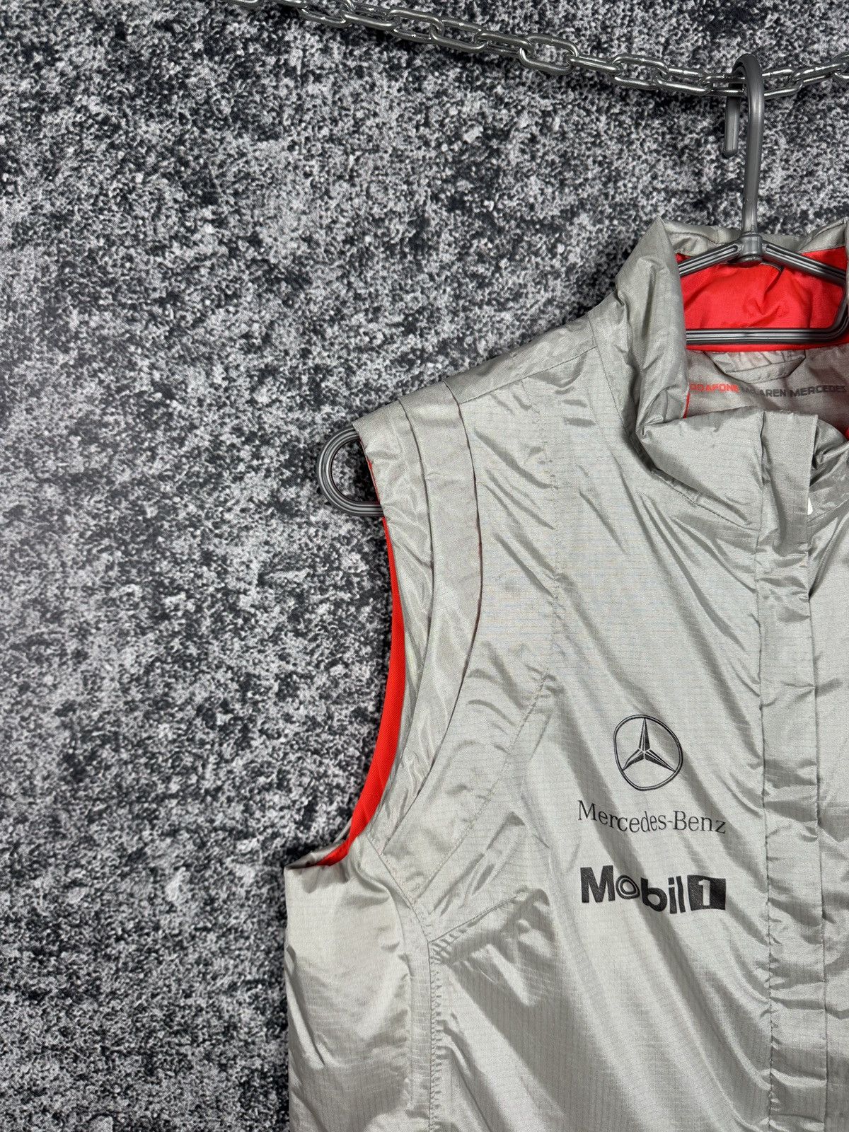 Formula 1 Mclaren Vodafone Mercedes F1 Racing Full Zip Vest Size L Size L / US 10 / IT 46 - 4 Thumbnail