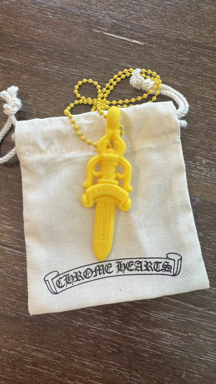 Chrome Hearts CHROME HEARTS DAGGER PENDANT NECKLACE Size ONE SIZE - 1 Thumbnail