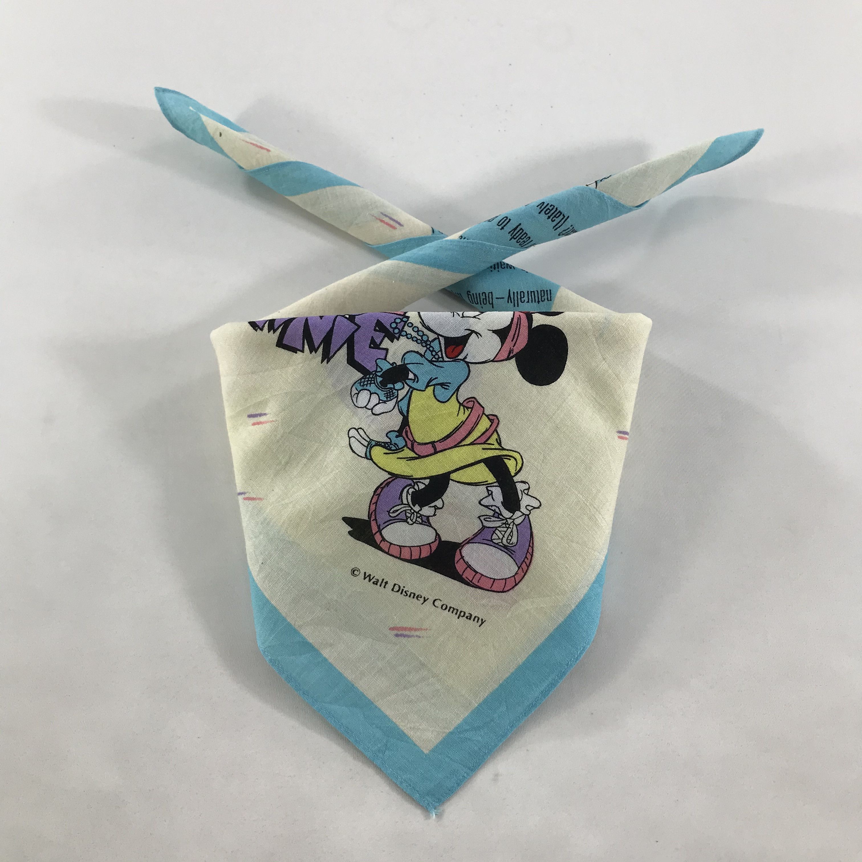 Disney × Vintage Disney Bandana / Handkerchief / Neckerchief - S1834 Size ONE SIZE - 3 Thumbnail