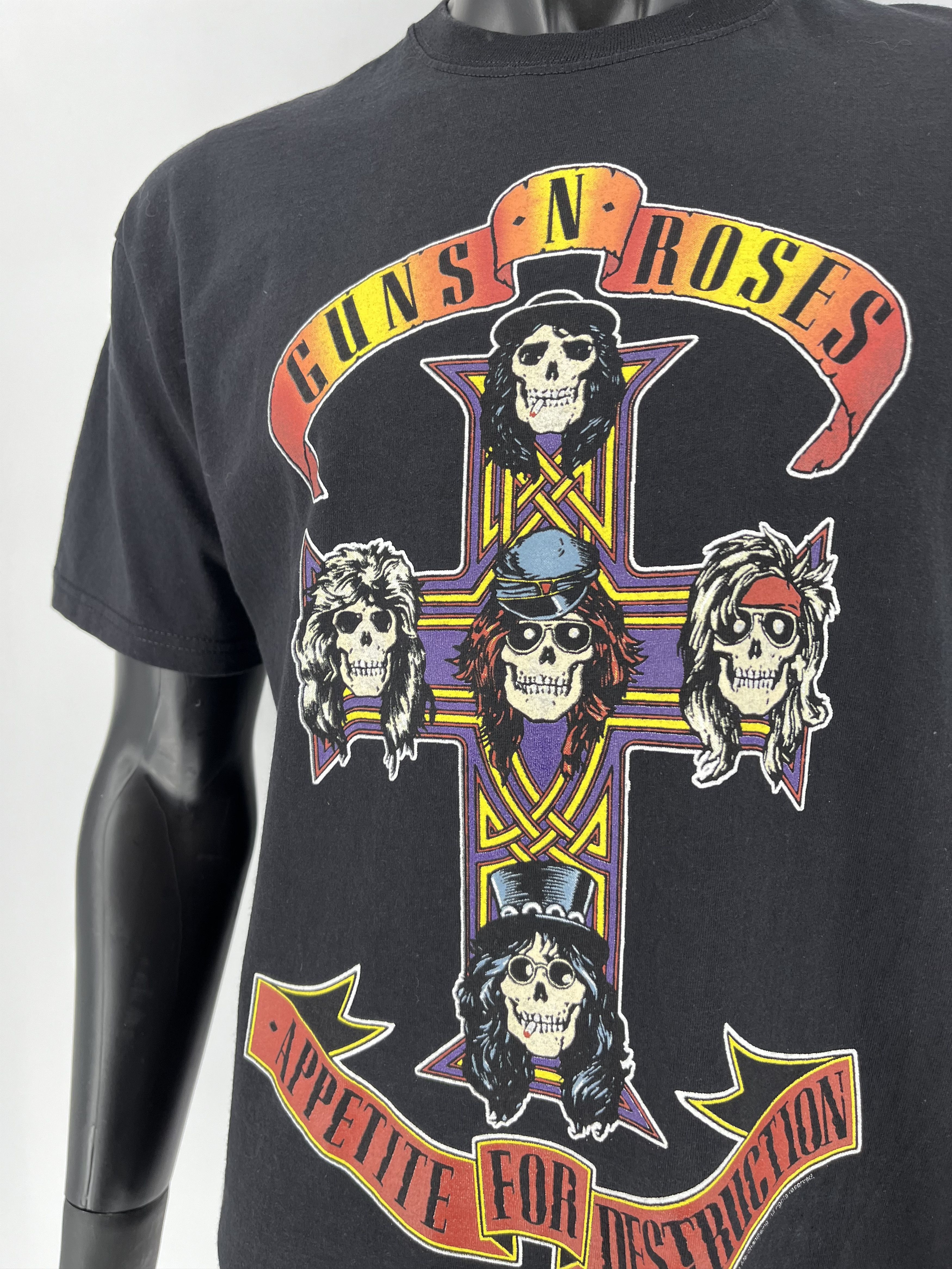 Band Tees Vintage Y2K Guns And Roses World Tour Band Rock Metal Size US L / EU 52-54 / 3 - 6 Thumbnail