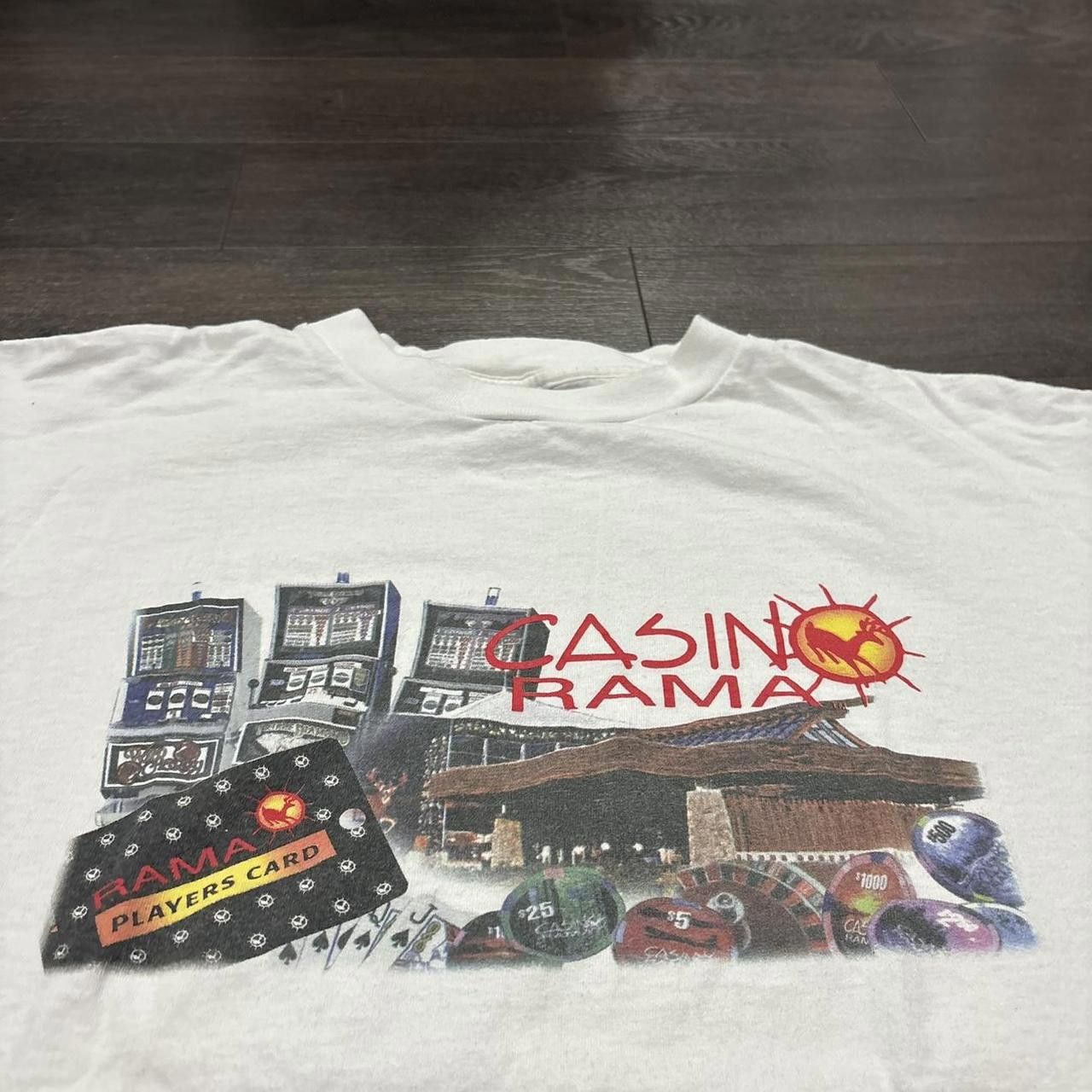 Designer vintage casino Rama t shirt 90s/00s XL Size US XL / EU 56 / 4 - 2 Thumbnail