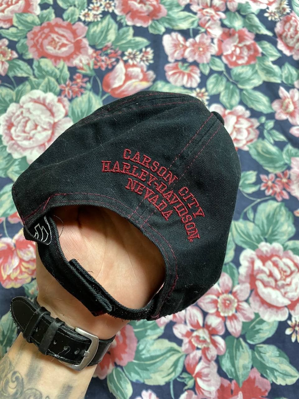 Harley Davidson Vintage Harley Davidson Style Flame Cap Size ONE SIZE - 8 Thumbnail