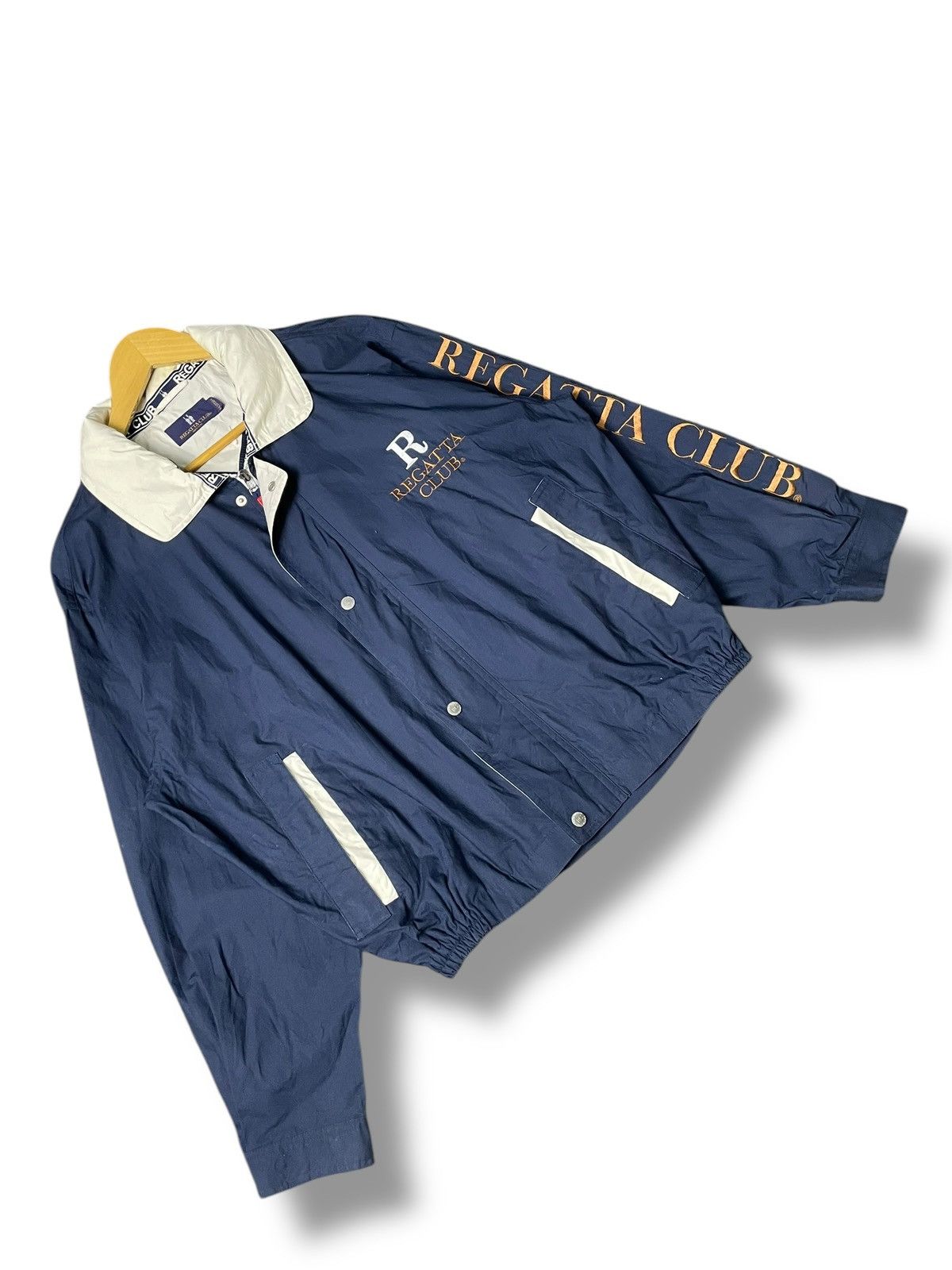 Japanese Brand × Vintage Vintage Regatta Club Button&Zip Jacket (67) Size US M / EU 48-50 / 2 - 4 Thumbnail
