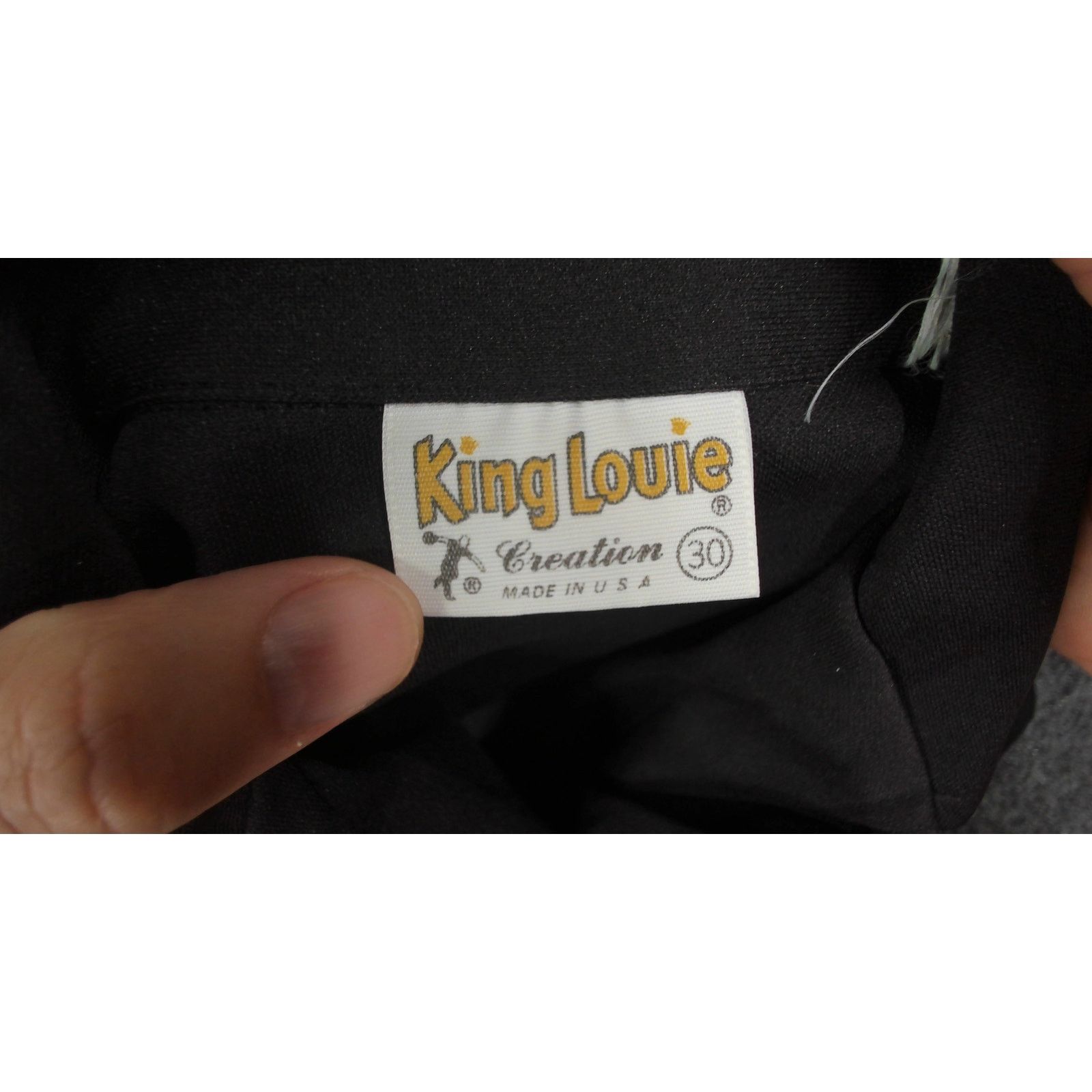 Vintage King Louie 1970s Single Stitch Corporate Realty Bowling Polo Size M / US 6-8 / IT 42-44 - 5 Thumbnail