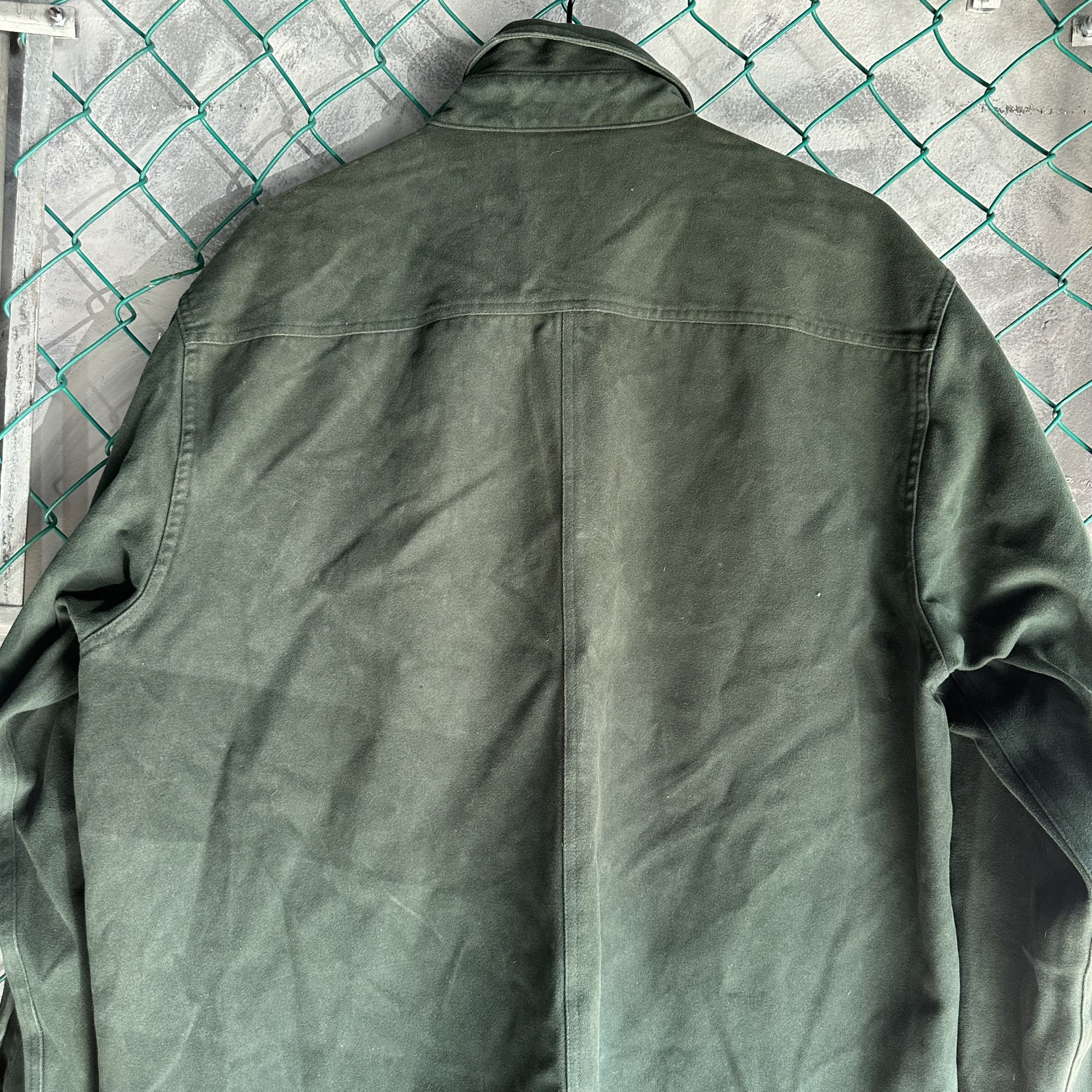 Levi's Vintage Levis Heavy Lined Chamois Shirt Jacket Navy Mens XL Size US XL / EU 56 / 4 - 5 Thumbnail