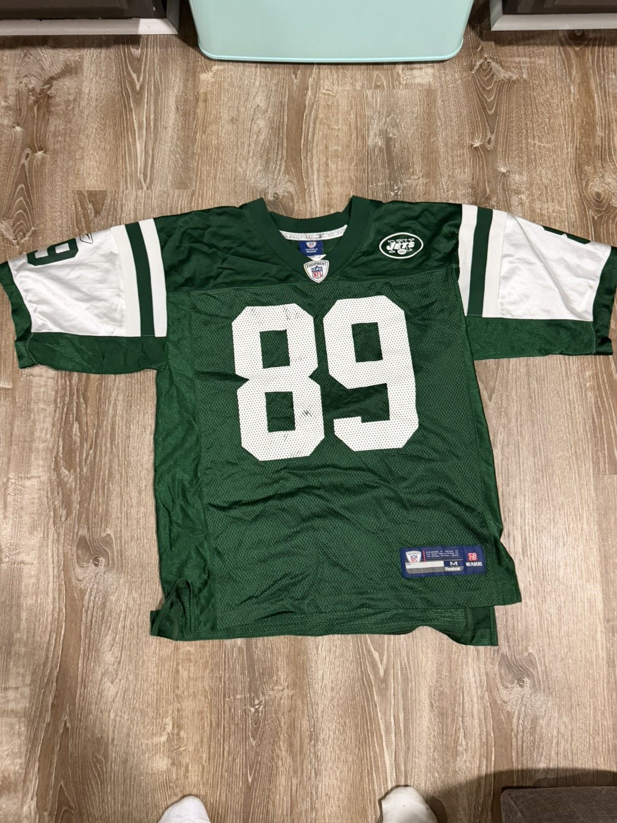 NFL Vintage NY Jets Jersey Size US L / EU 52-54 / 3 - 1 Thumbnail