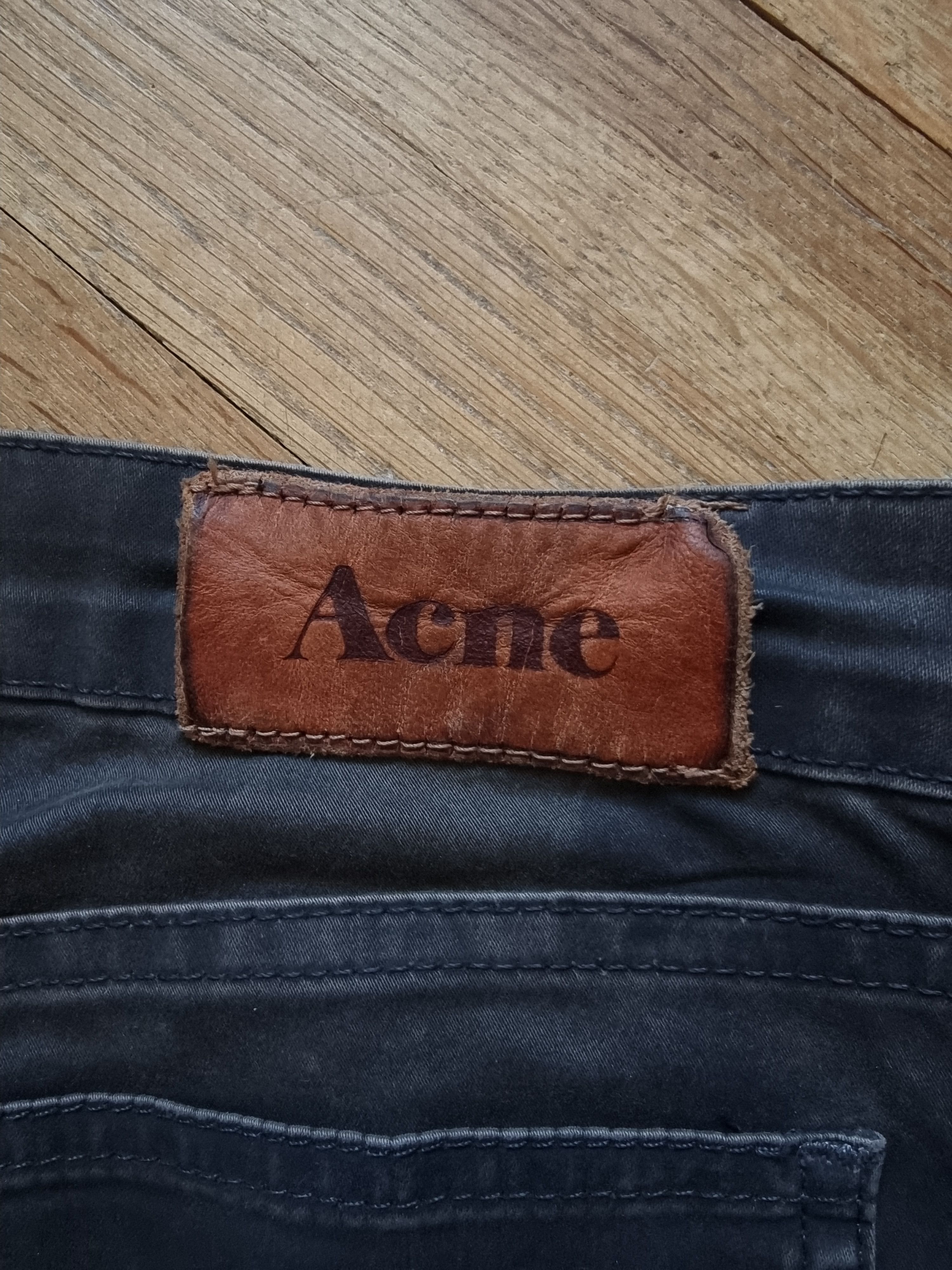 Acne Studios Size 26 Acne Kex Grind Faded Black Jeans Size US 26 / EU 42 - 4 Thumbnail