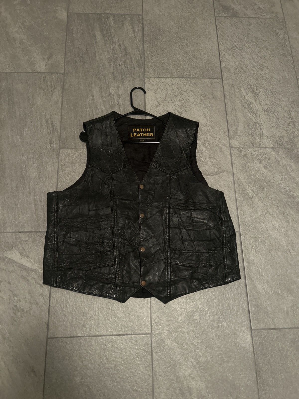 Other vintage patch leather vest XXL Size US XXL / EU 58 / 5 - 1 Thumbnail