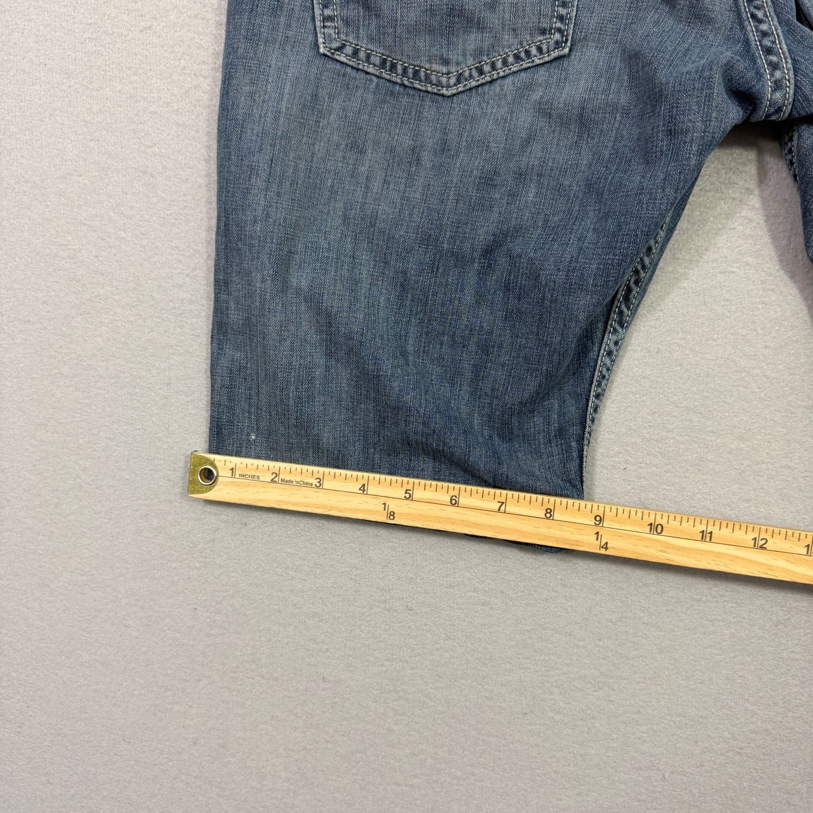 Levi's Vintage Levis 511 Jean Shorts Mens 33 Blue 11" Inseam Skinny Size US 33 - 10 Thumbnail