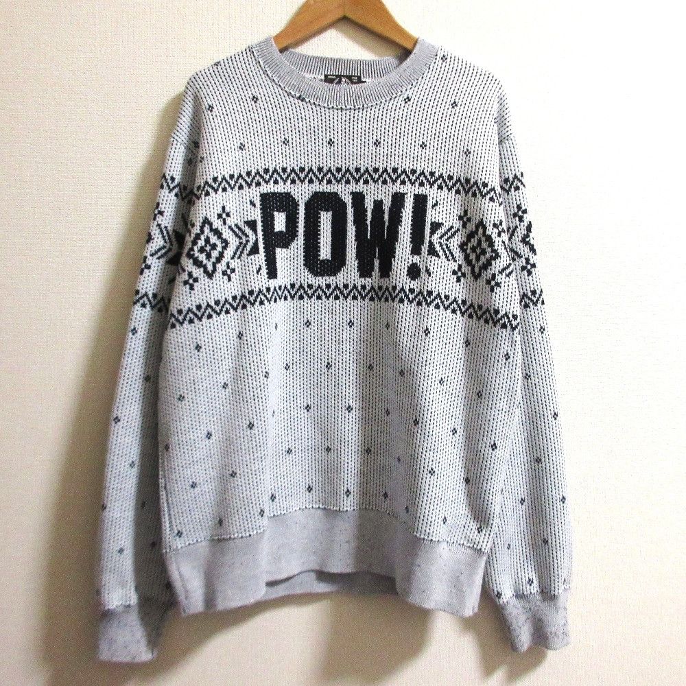 Other Hysteric Glamour Nordic POW Jacquard Knit Sweater Others Tops DUTY FREE for USA