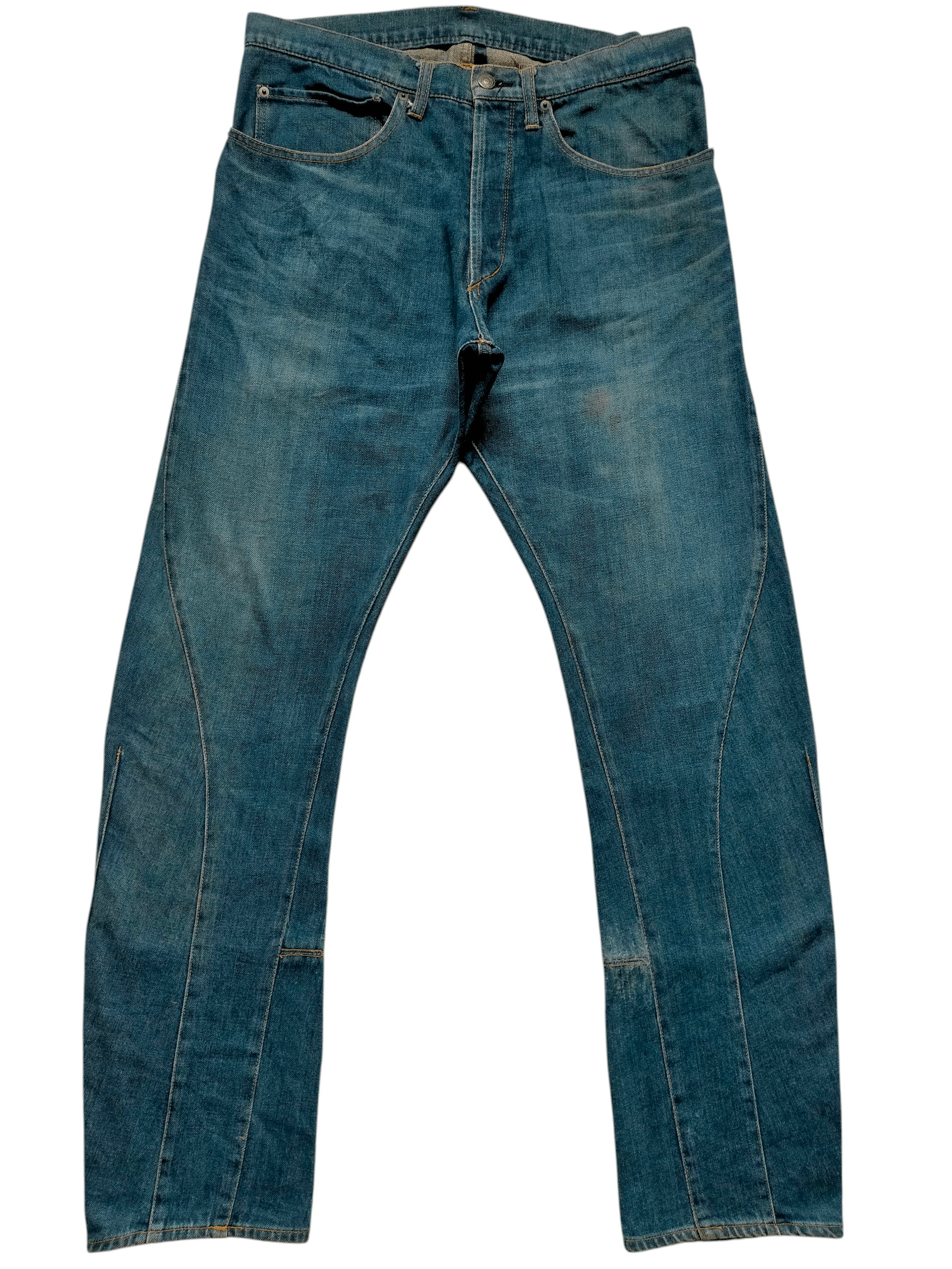 CABANE de ZUCCa CABANE de ZUCCa Single Pocket Denim Pants Jeans Size US 33 - 3 Thumbnail