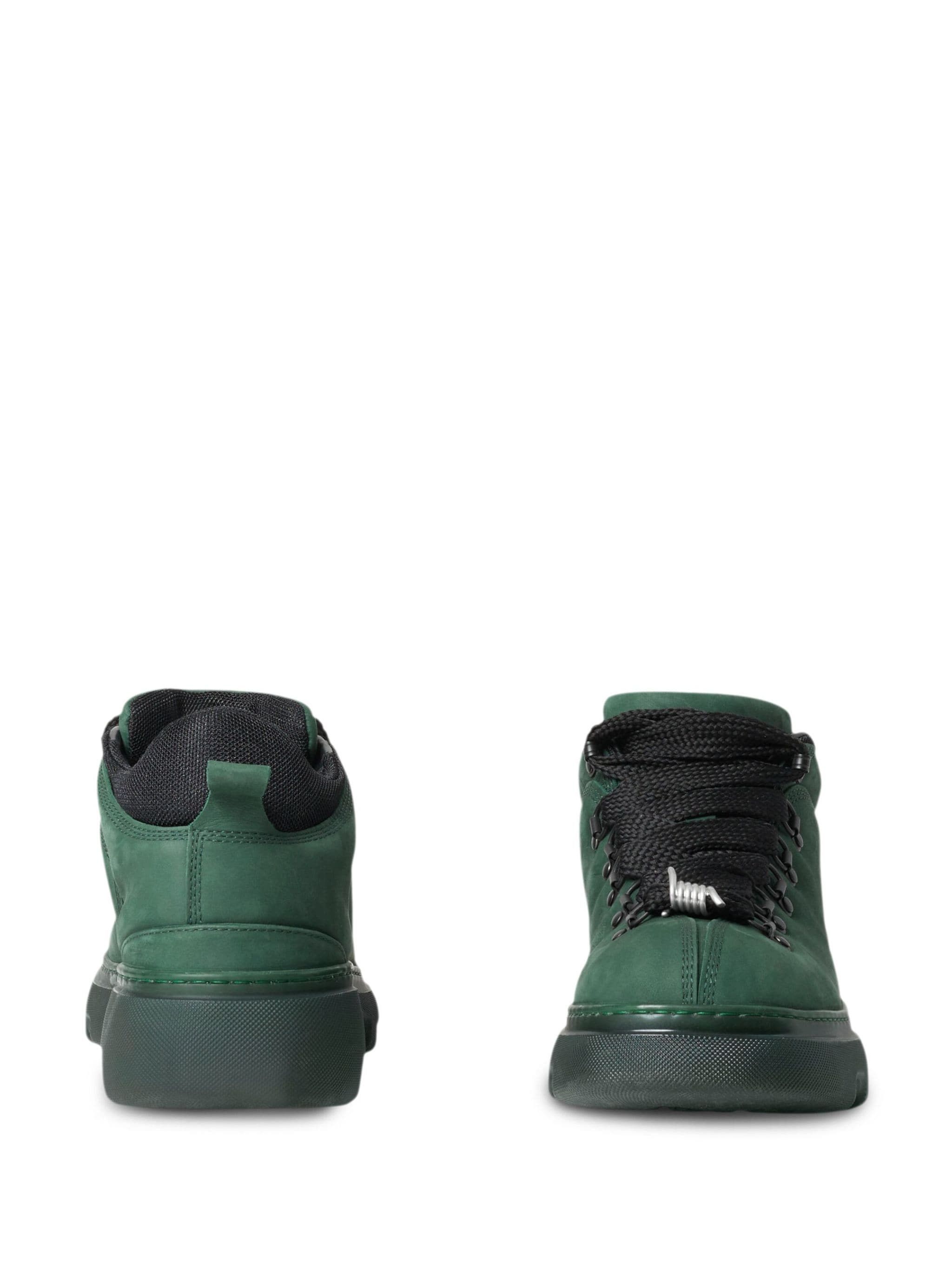 Burberry o1w1db10824 Nubuck Trekking Boots in Dark Green Size US 13 / EU 46 - 4 Thumbnail