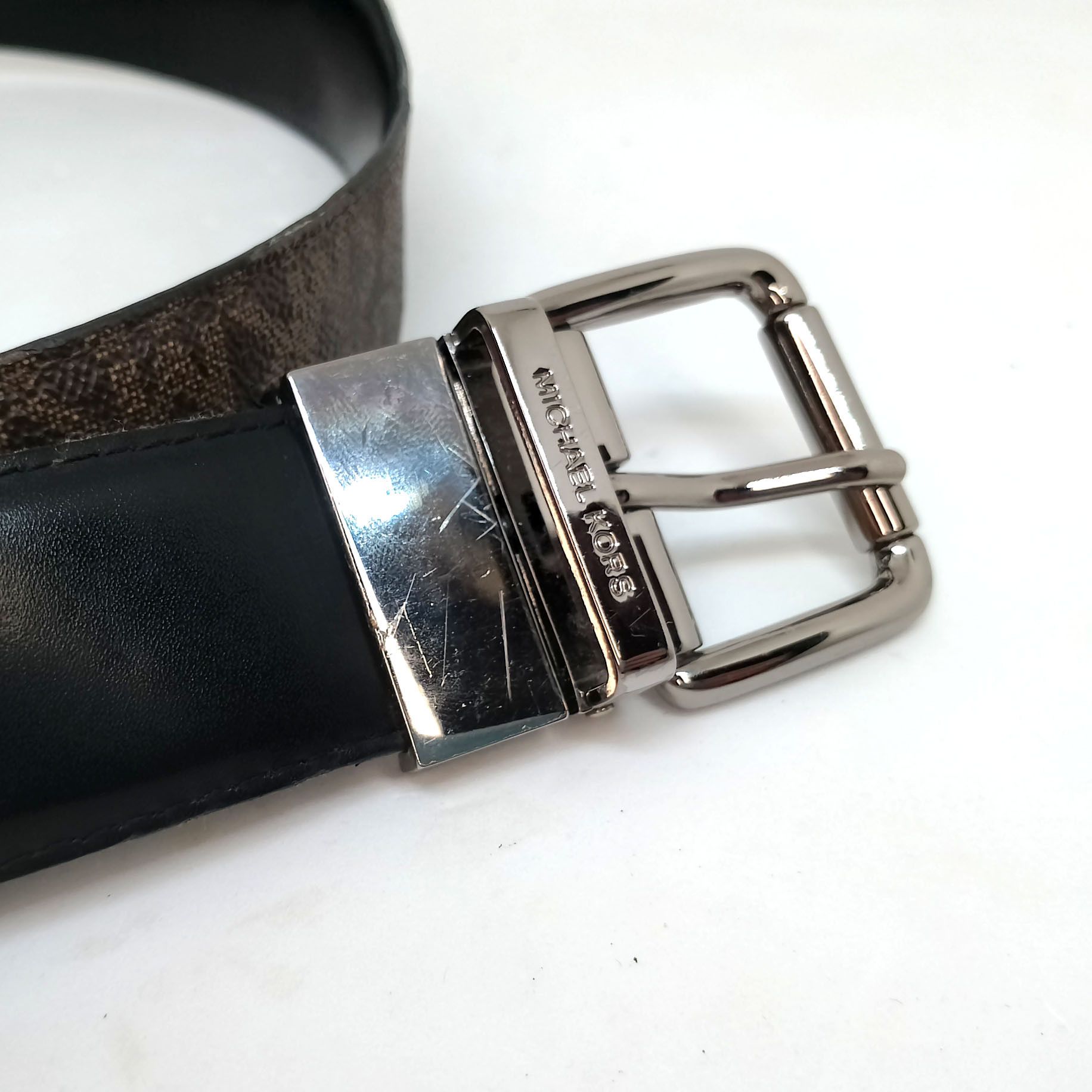 Michael Kors Michael Kors Reversible Belt – Black / Brown – Dual Style Size 32 - 8 Thumbnail