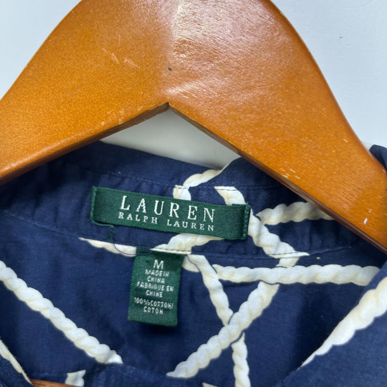 Polo Ralph Lauren Vintage Polo Ralph Lauren Womens Sailing Shirt Medium Size M / US 6-8 / IT 42-44 - 4 Thumbnail