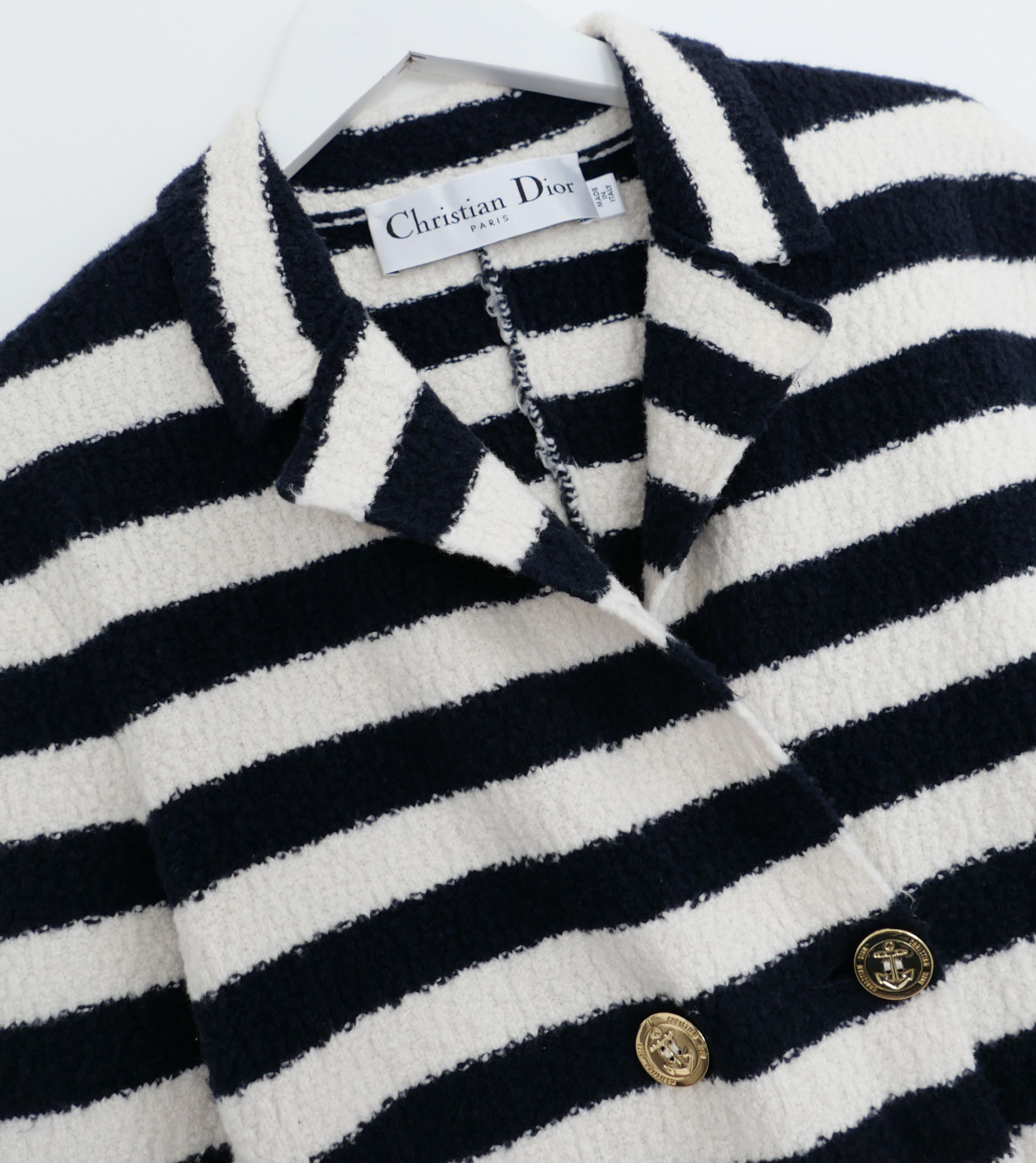 Dior Dior Fantaisie Striped Bar Jacket Cruise 2022 Size S / US 4 / IT 40 - 3 Thumbnail