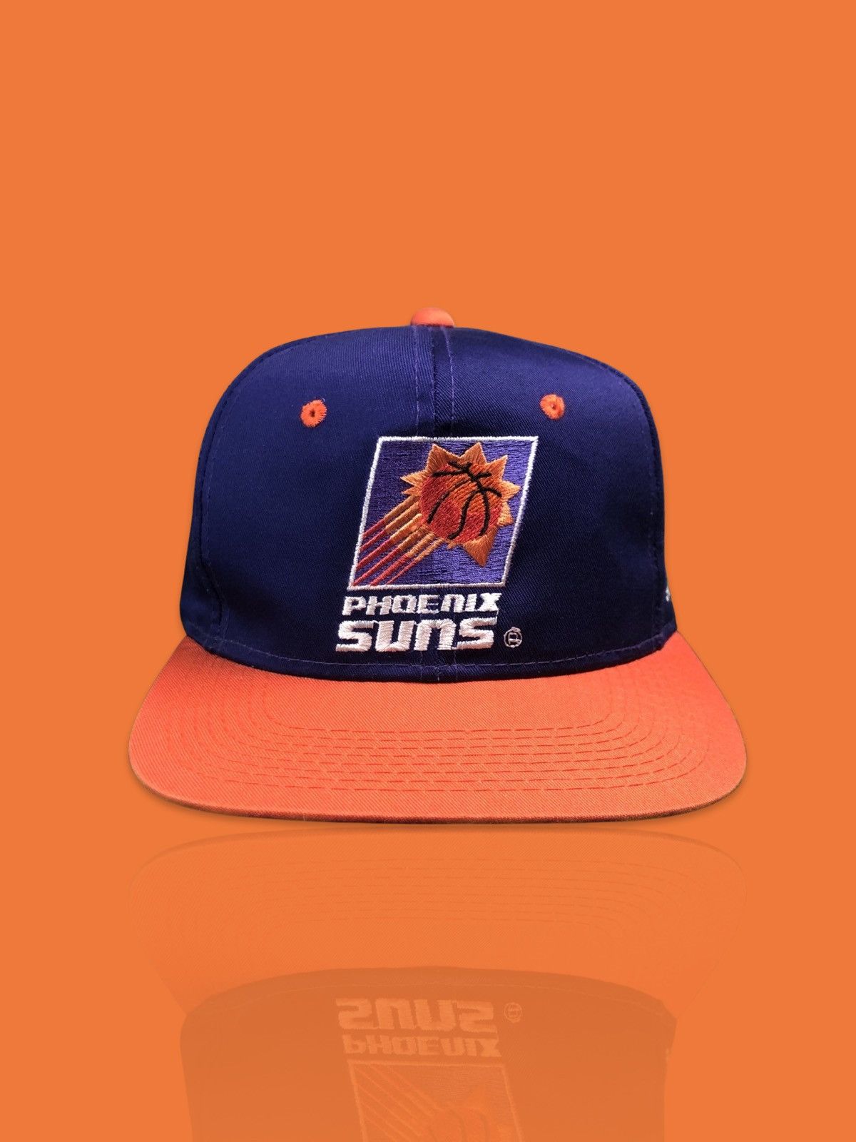 NBA × Vintage 90s Phoenix Suns Blockhead Hat Size ONE SIZE - 1 Thumbnail