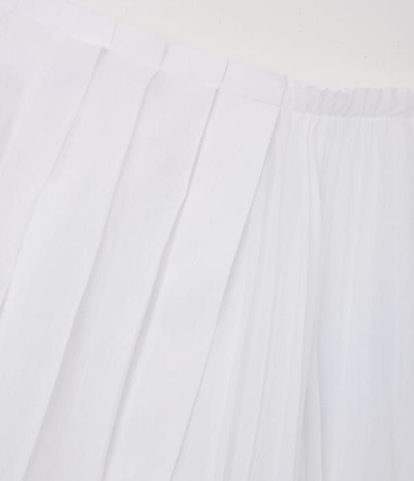 Jil Sander o1w1db10825 Skirt in White Size 26" / US 2 / IT 38 - 2 Thumbnail