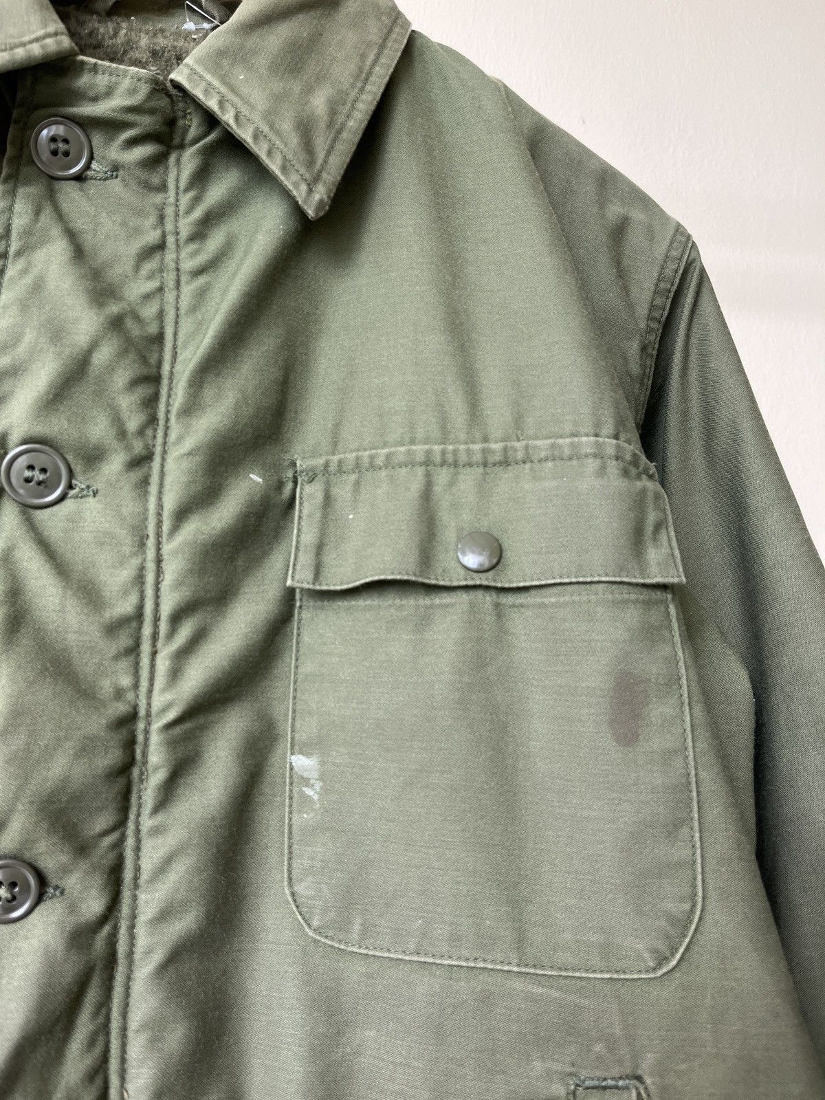 Vintage Vintage 1970s A-2 Deck Jacket USN Military Size US S / EU 44-46 / 1 - 3 Thumbnail
