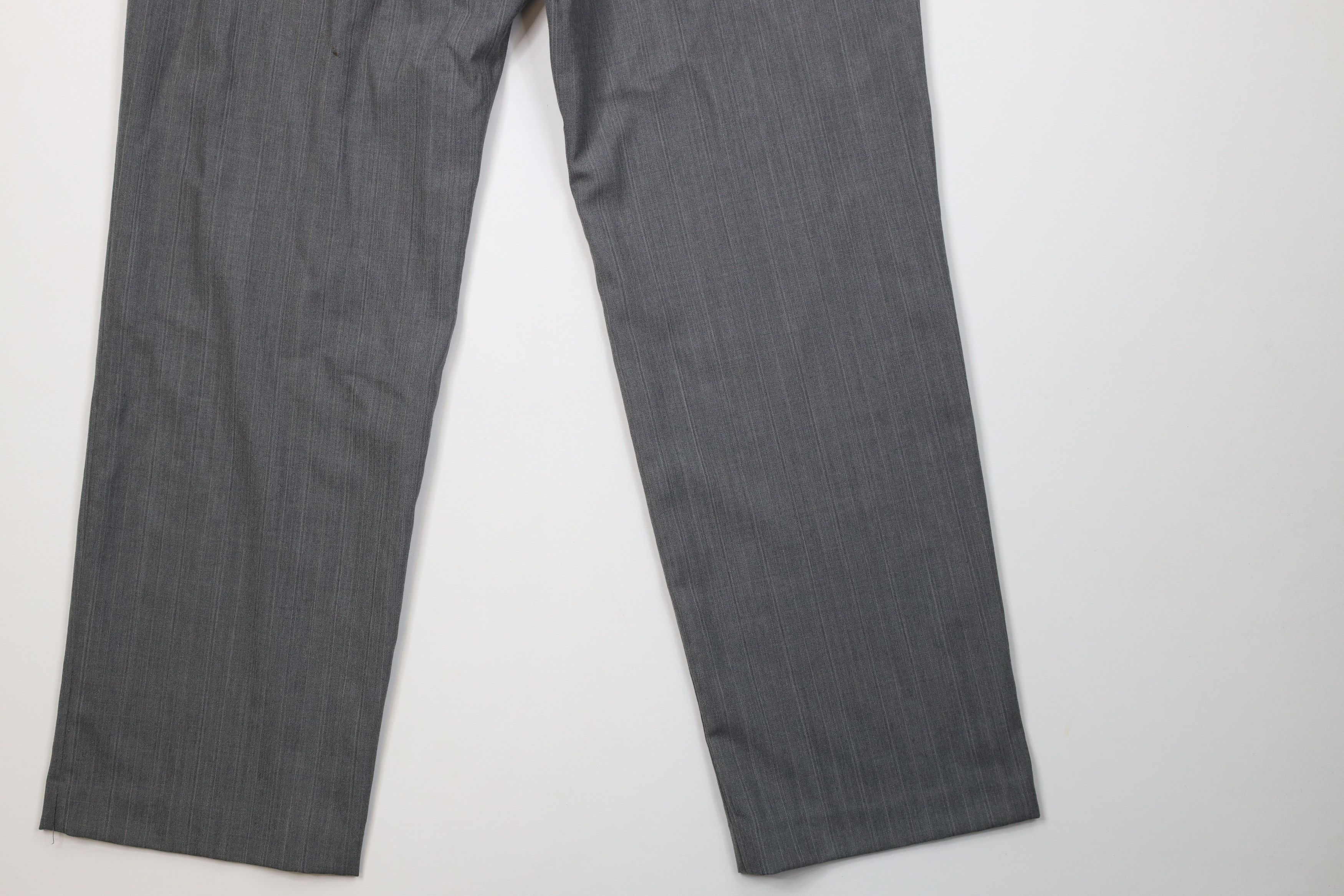 Vintage Vintage 90s Streetwear Knit Striped Wide Leg Chino Pants Size US 38 / EU 54 - 14 Thumbnail
