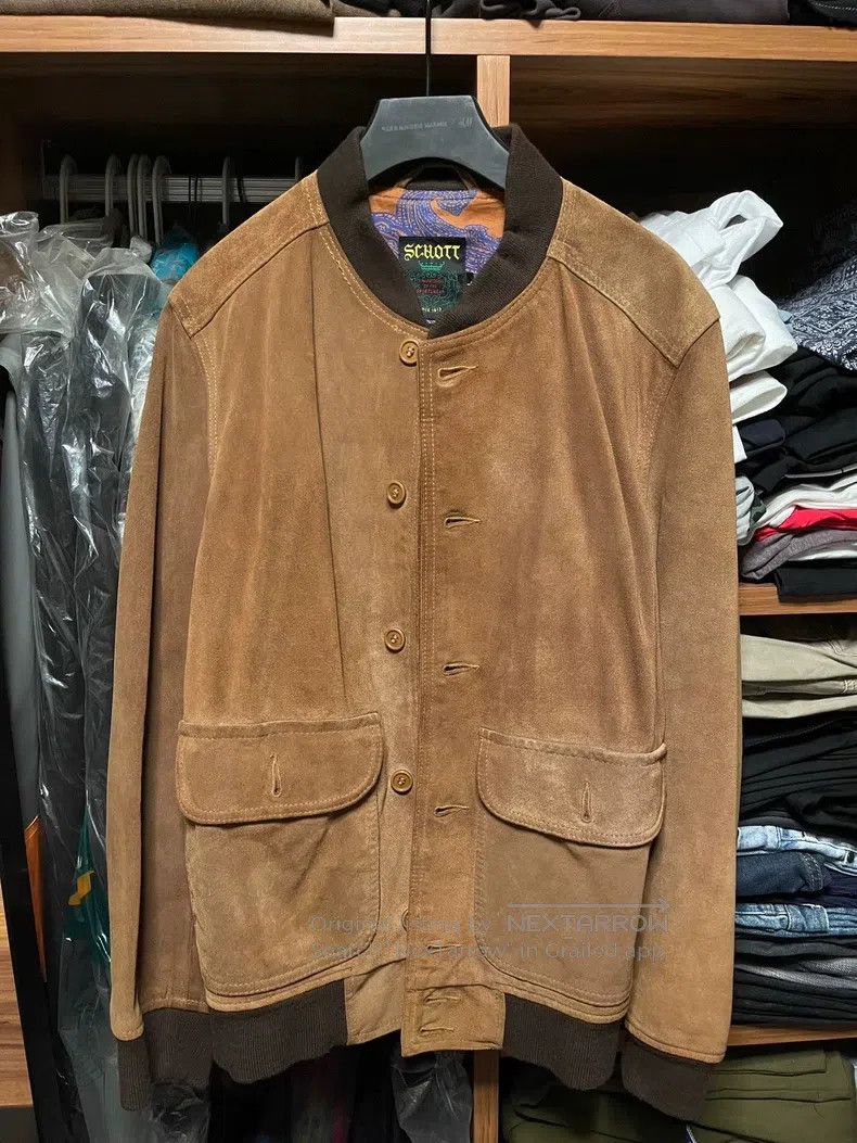 Schott Schott Suede coat Size US L / EU 52-54 / 3 - 1 Thumbnail