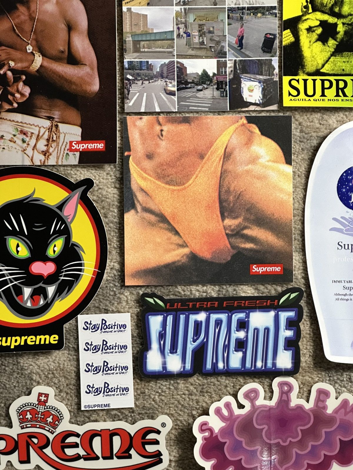 Supreme 10x Supreme Stickers Lot Size ONE SIZE - 4 Thumbnail