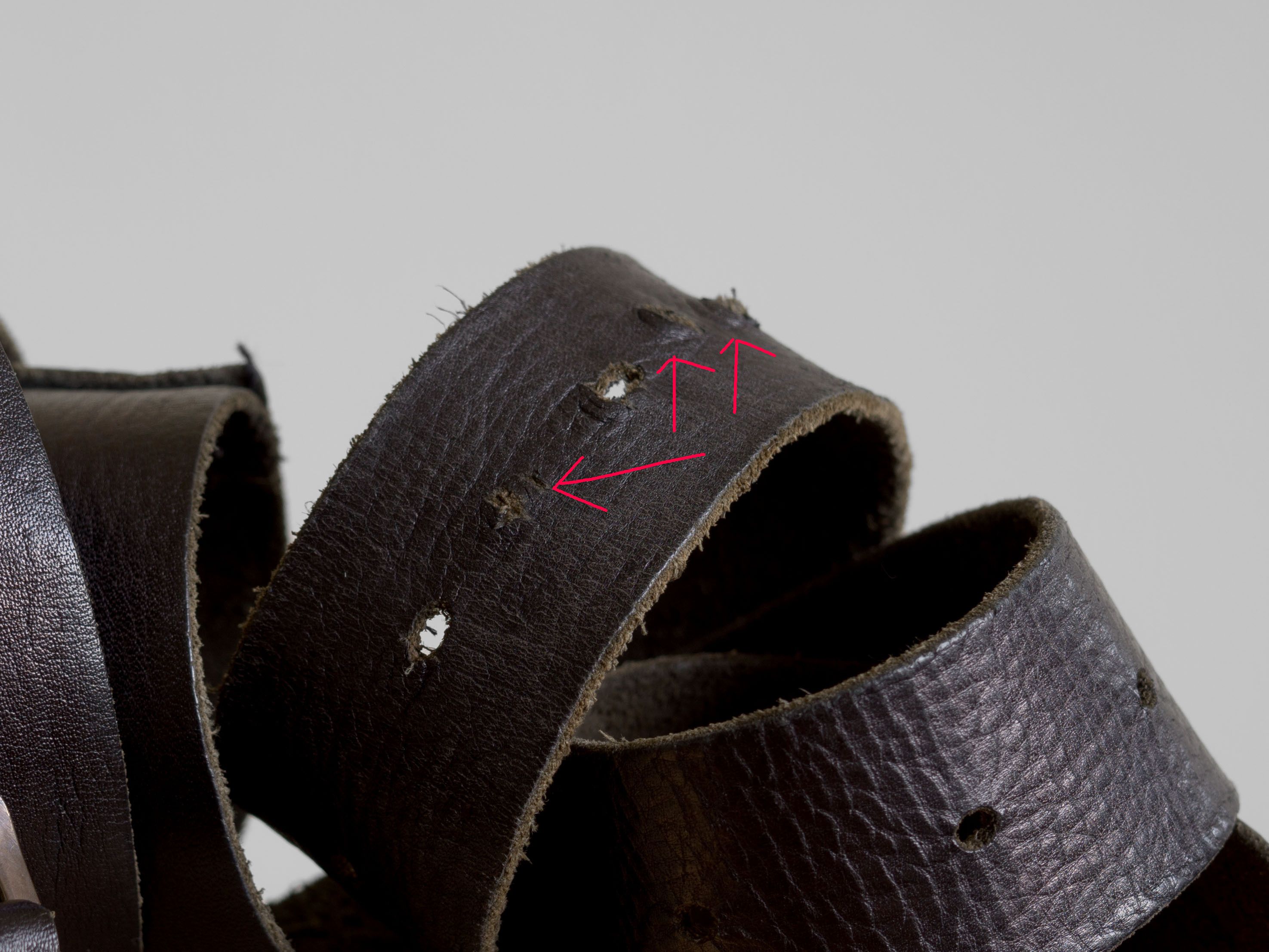 Paul Harnden Shoemakers PAUL HARNDEN SHOEMAKERS LEATHER BELT