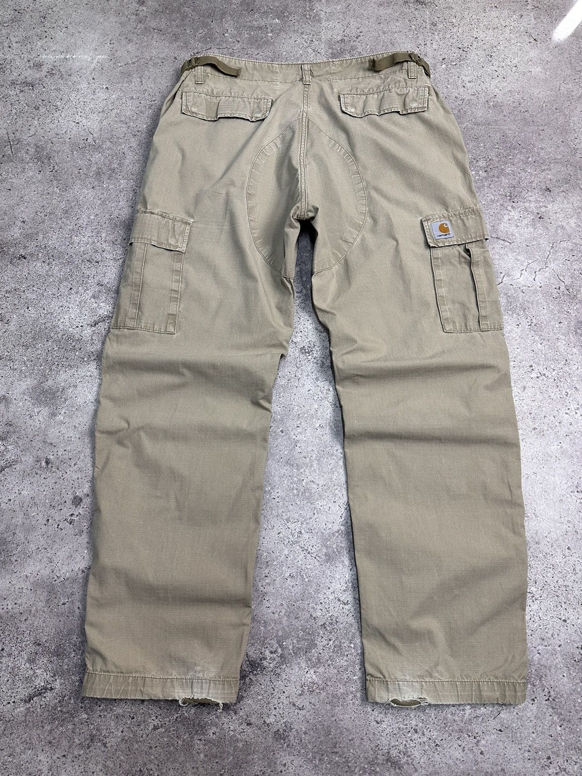 Carhartt Vintage Cargo Baggy Carhartt Wip Y2K double Knee SK8 USA Size US 32 / EU 48 - 12 Thumbnail