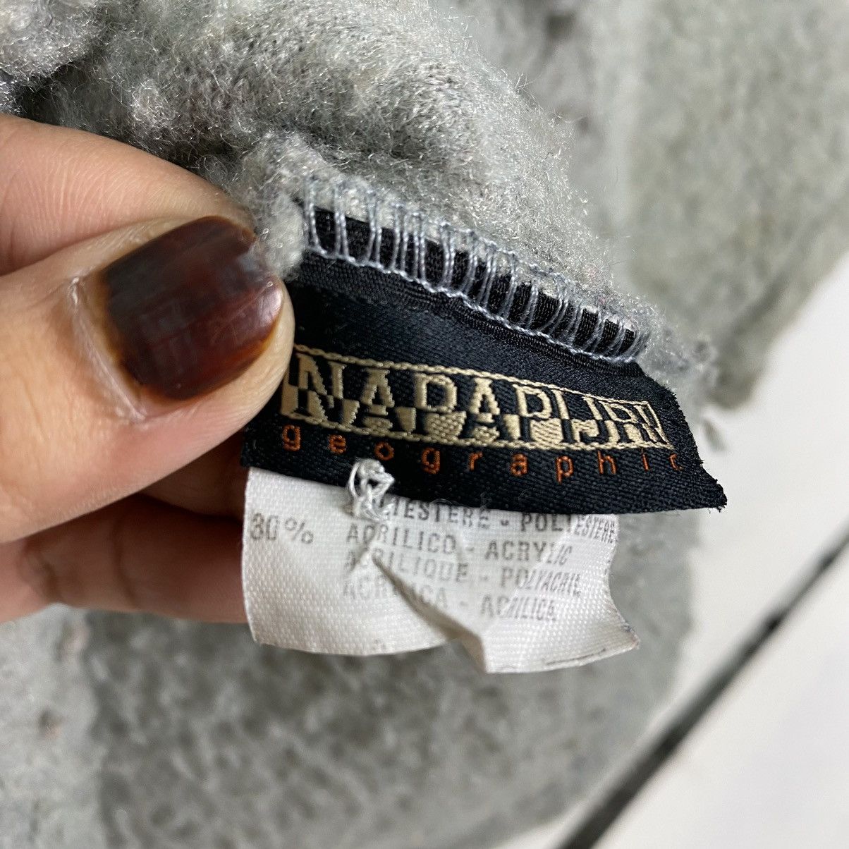 Japanese Brand Vintage 90s Napapijri Button Fleece Size US M / EU 48-50 / 2 - 11 Thumbnail