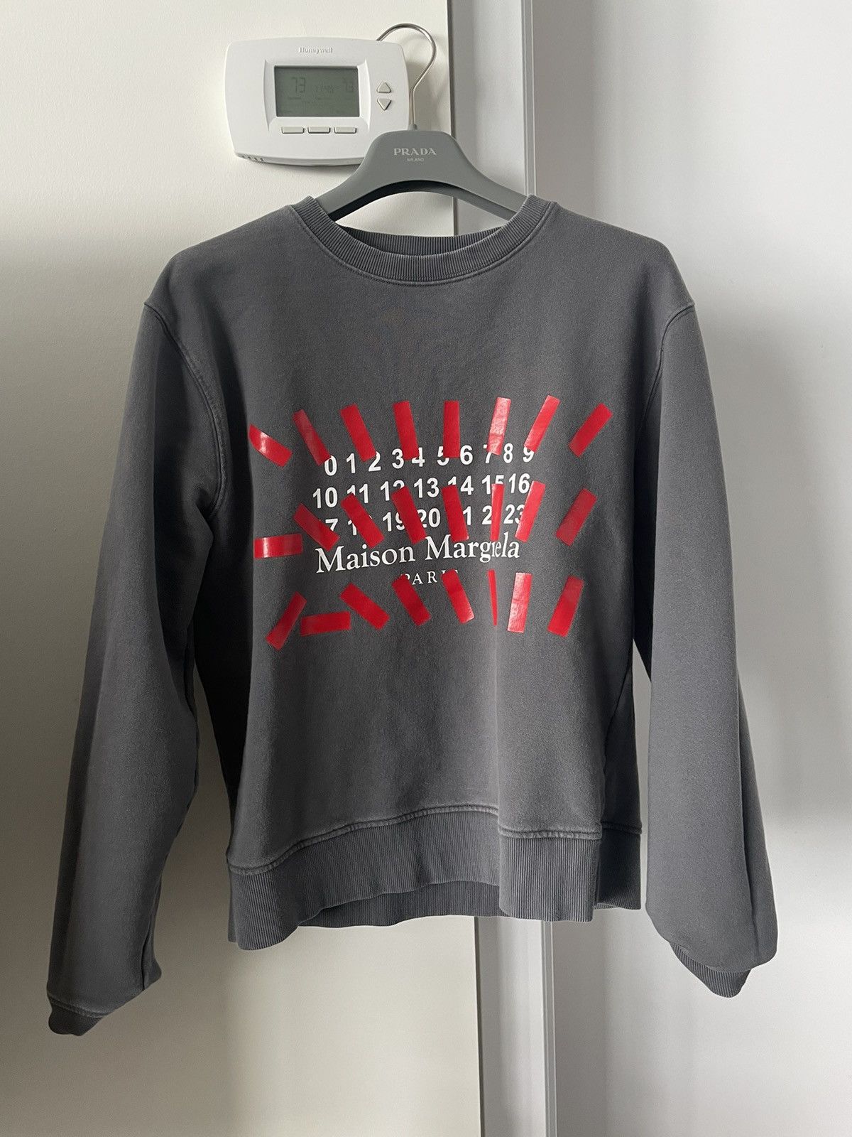 Maison Margiela Margiela tape sweatshirt | Grailed