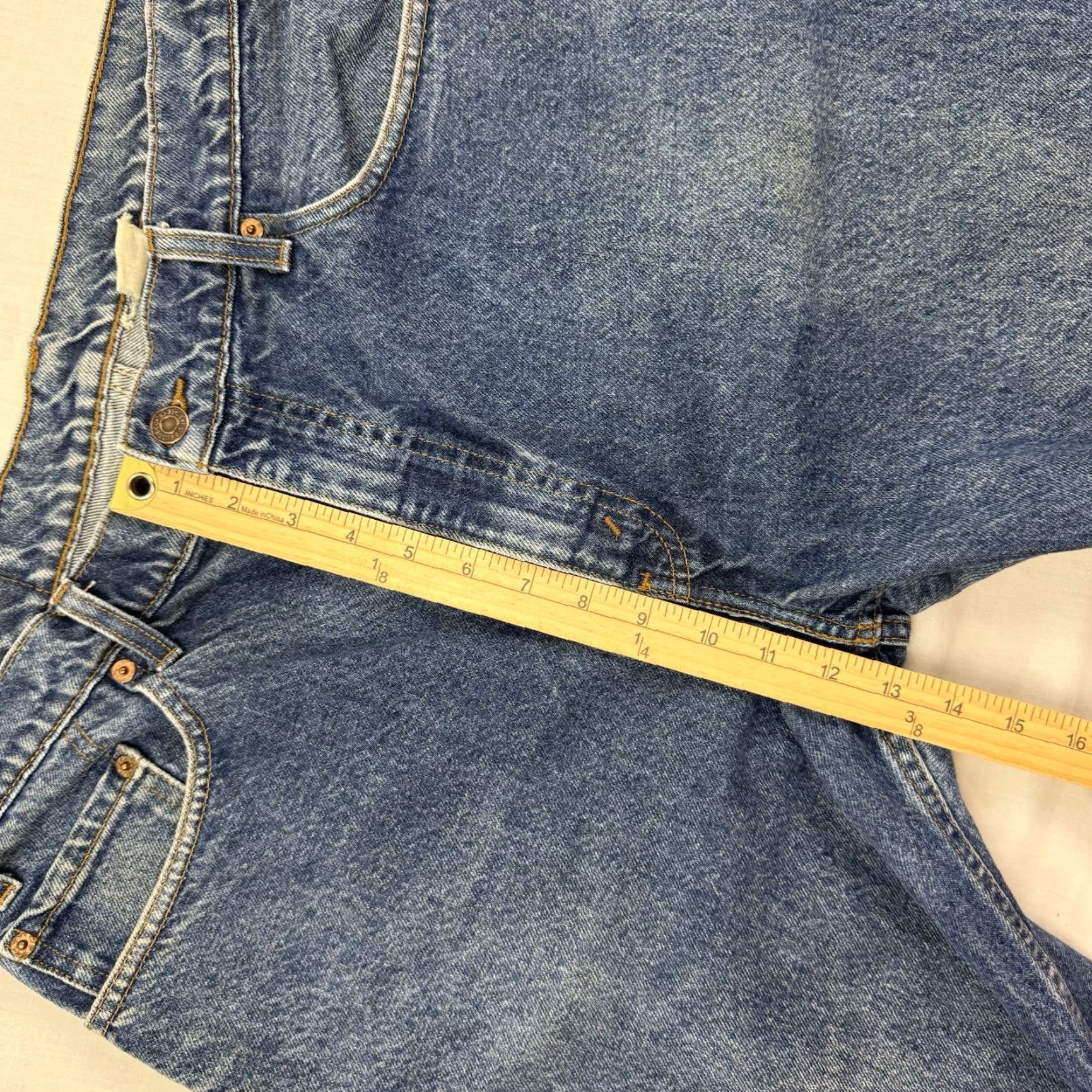 Levi's Vintage Levis Jeans Adult 34x29 Straight Leg Pants 1990s Vtg Classic Hipster Size US 34 / EU 50 - 7 Thumbnail